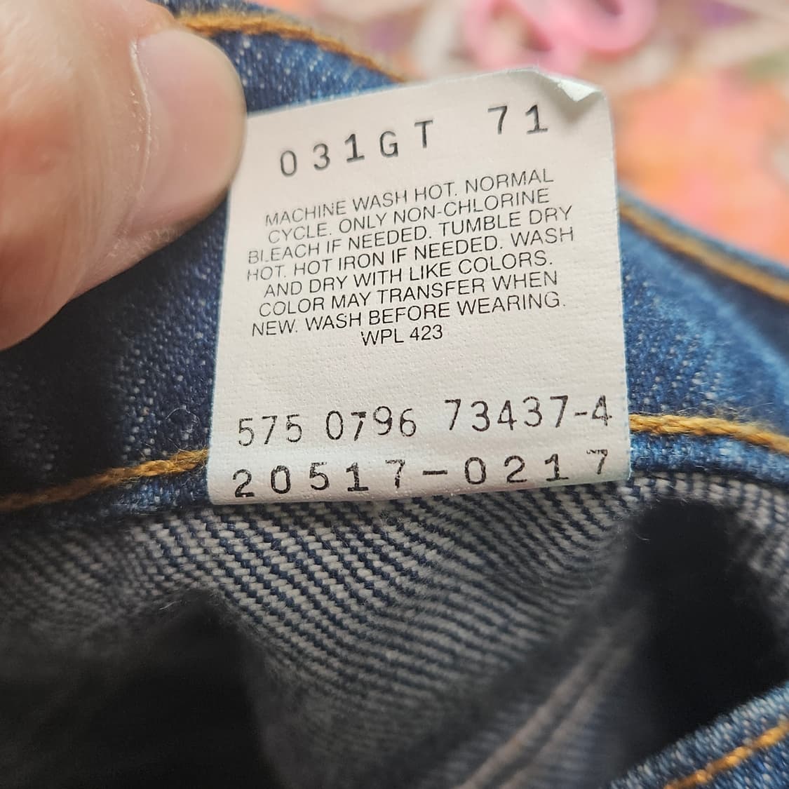 90s 리바이스 517 오렌지탭/made in USA 상품이미지6