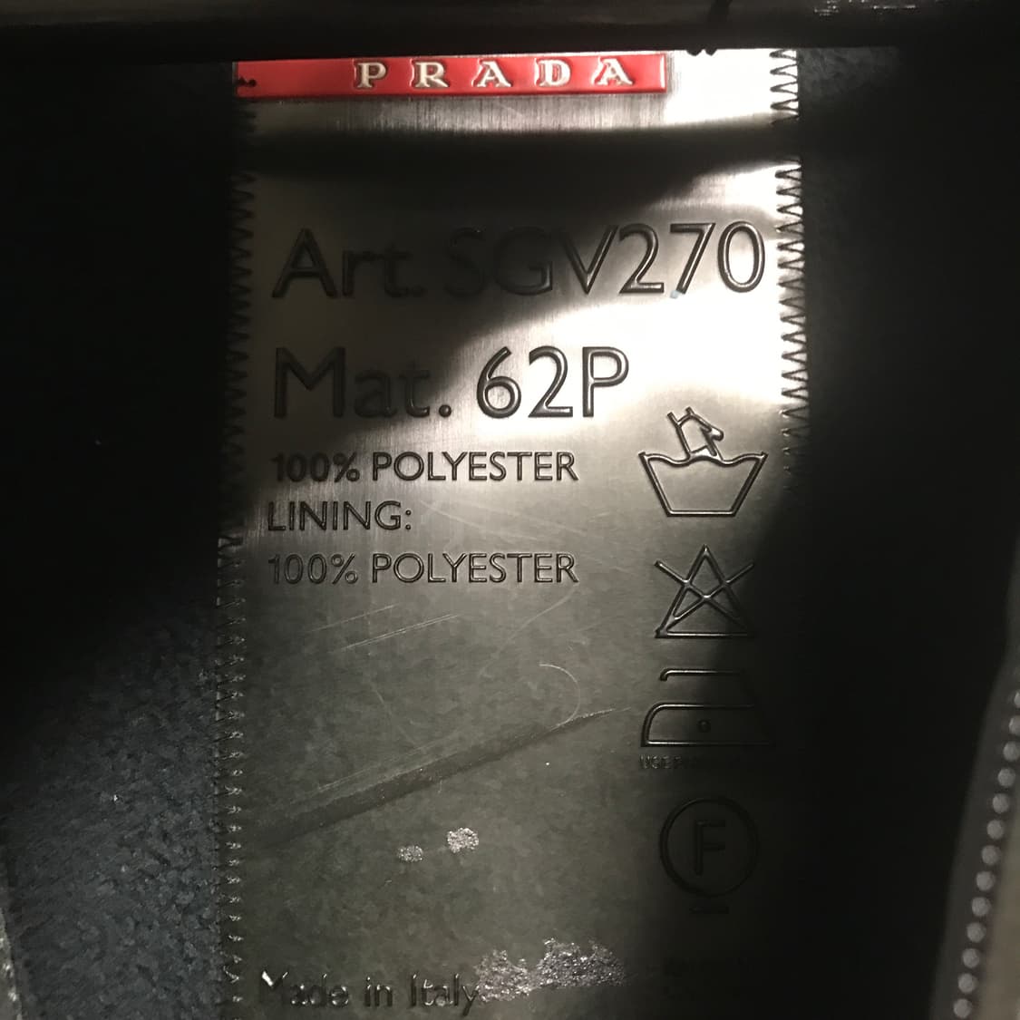 프라다 스포츠 기모 후드 바람막이 자켓 46 상품이미지5