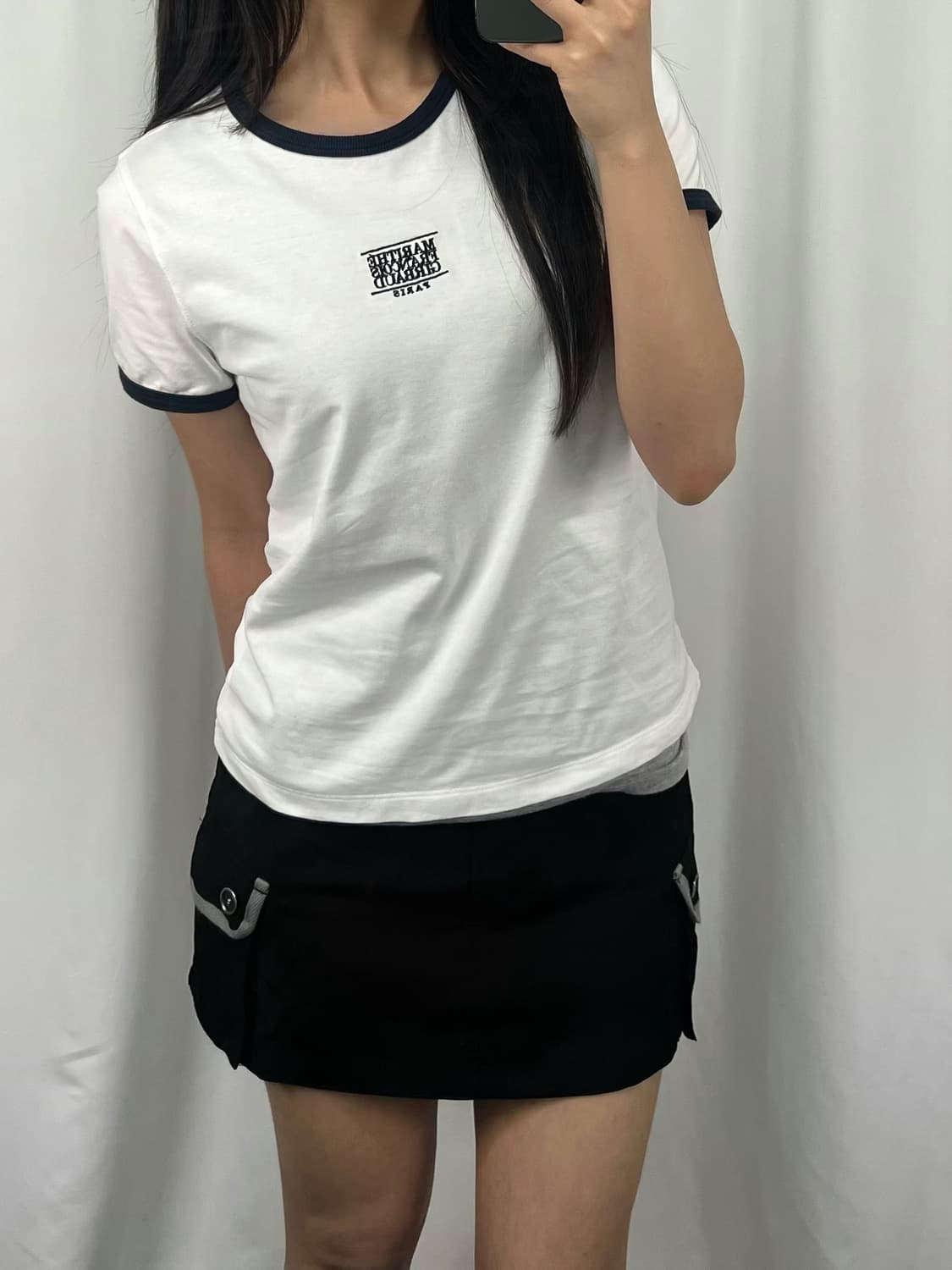 마리떼 프랑소와 저버 화이트 링거 반팔 상품이미지2