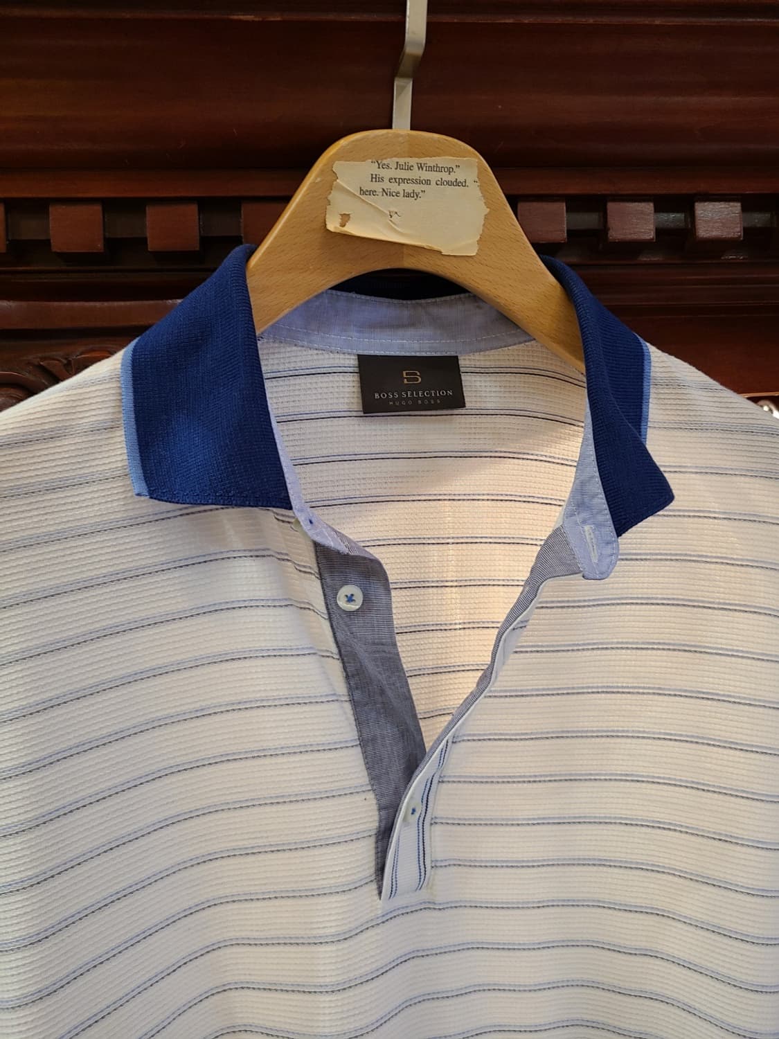 휴고보스 셀렉션 피퀘 티셔츠 상품이미지2