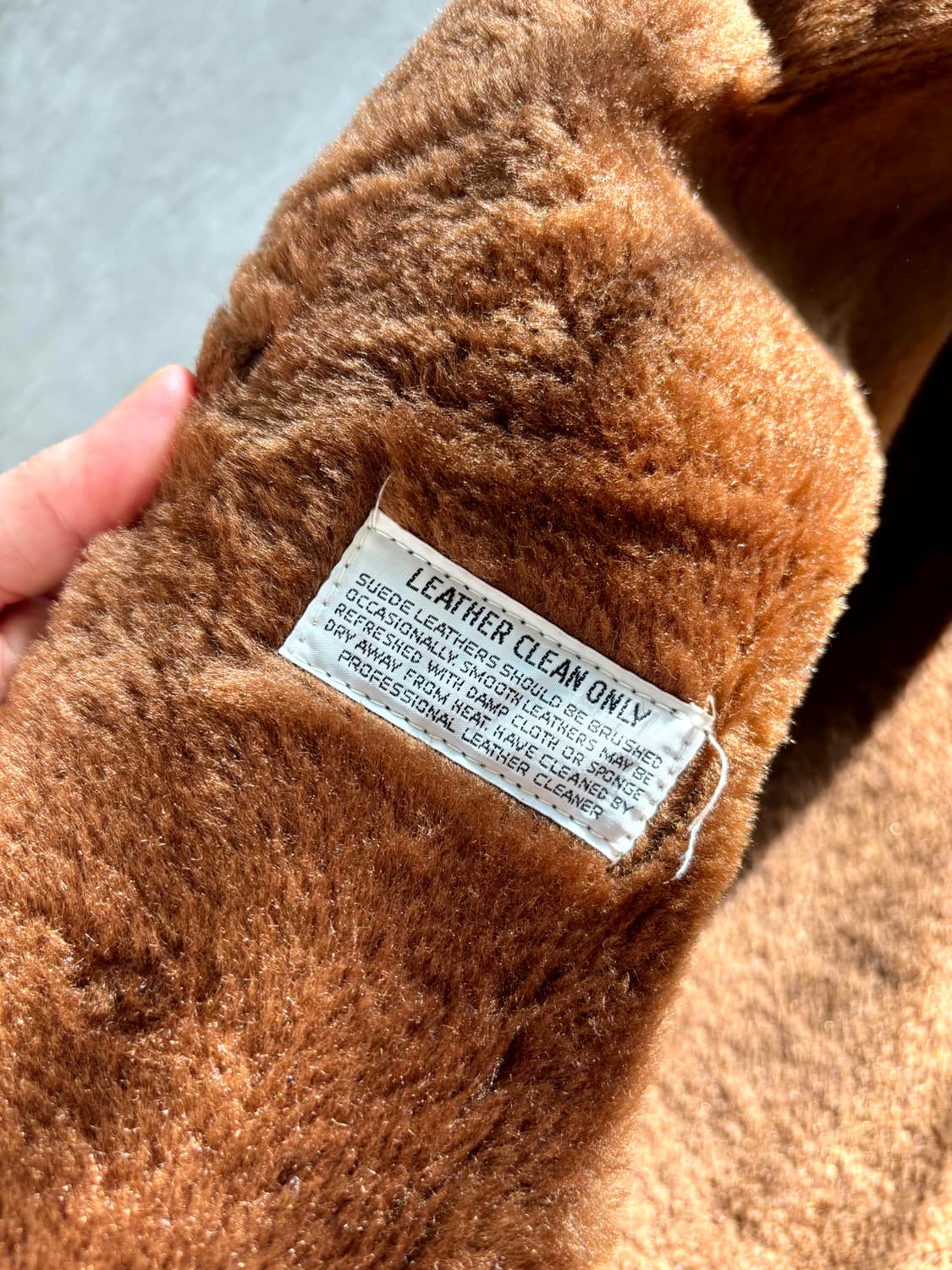 70's SEARS 스웨이드 카 코트 42 상품이미지7