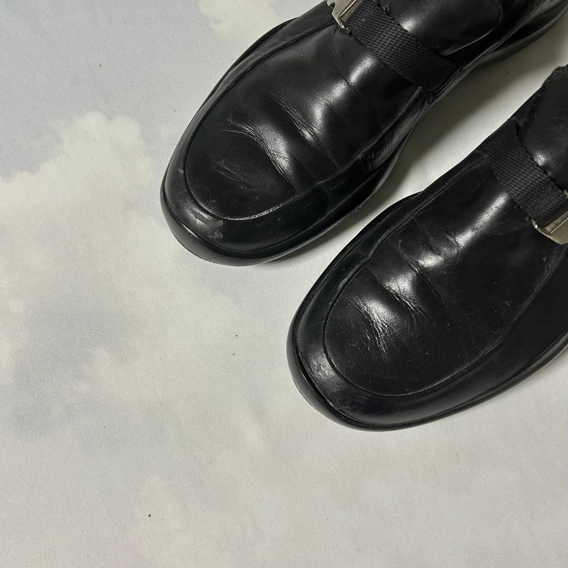 Prada sports buckle strap loafers 상품이미지7