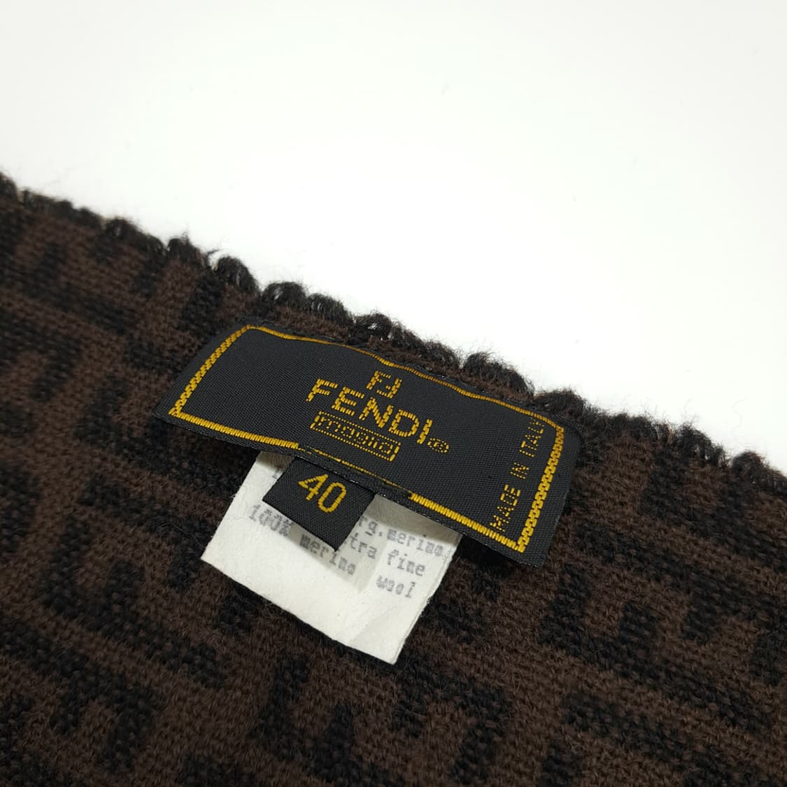 MX230 올드 펜디 FF 메리노울 목도리 머플러 상품이미지4