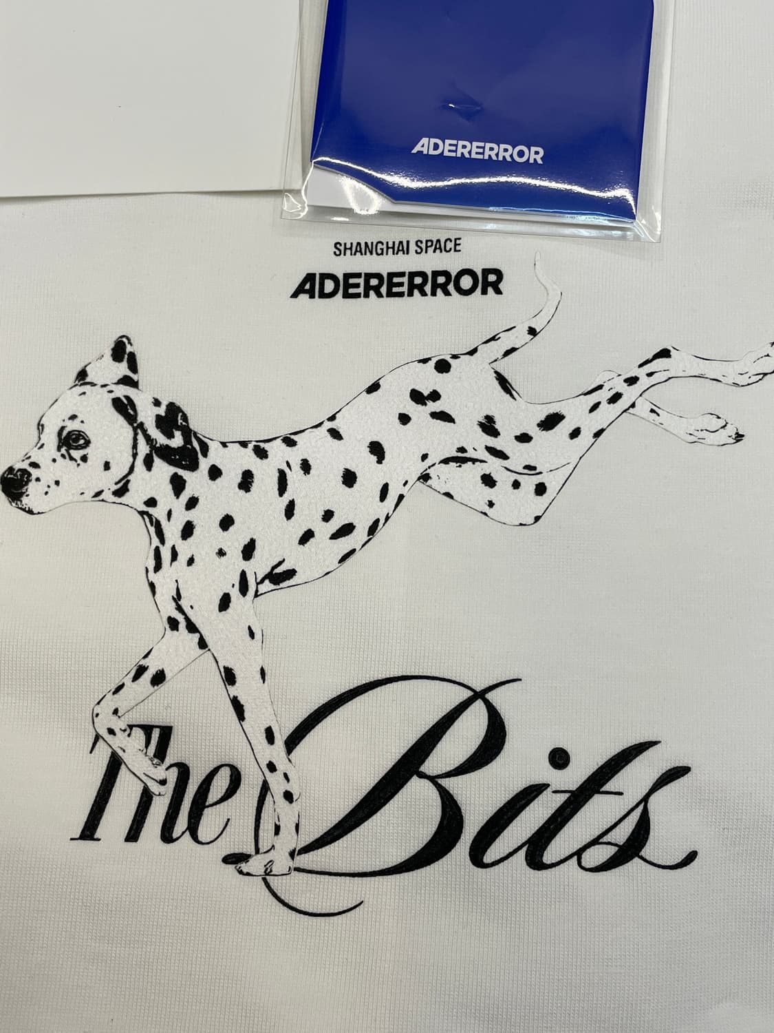 아더에러 상하이 스페이스 강아지 반팔티셔츠 화이트 상품이미지3