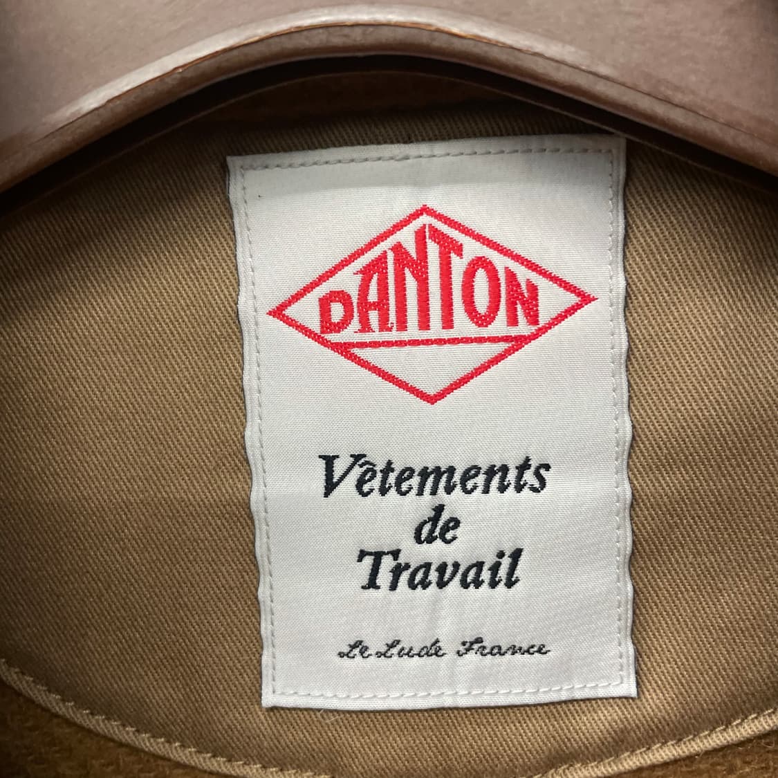 단톤 울 파일 싱글 라운드 카라 우먼 울 모직 자켓 N214 상품이미지9