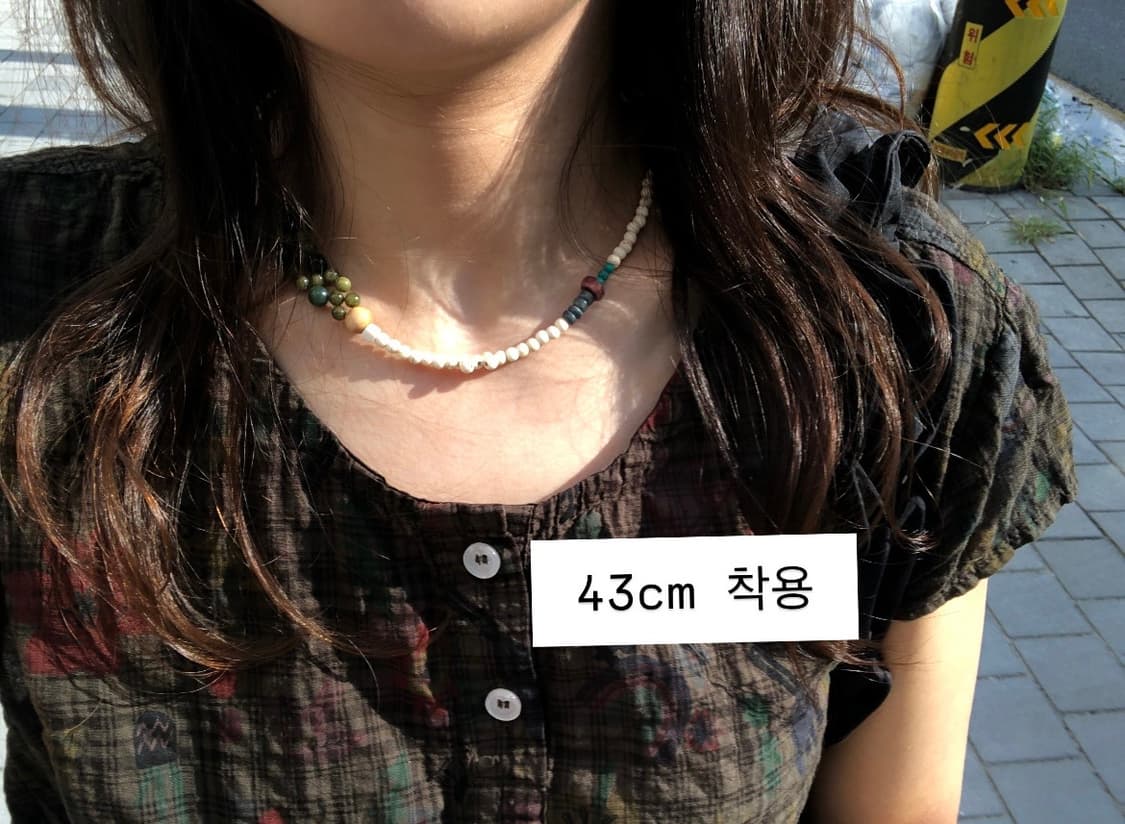 [휘마쿠마] 클로버15 비즈목걸이 상품이미지7