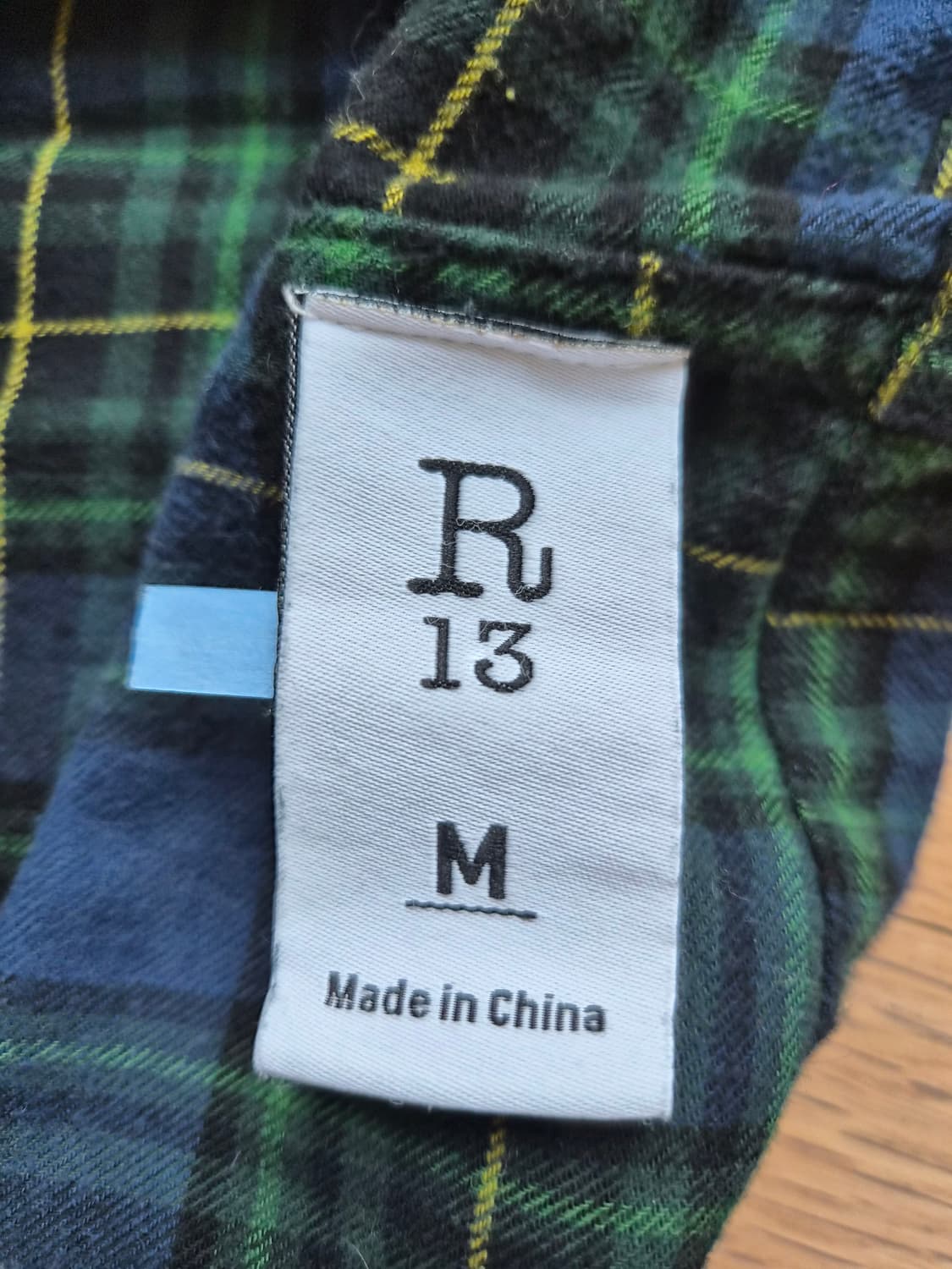 R13 Blue Smoking Robe Coat 상품이미지3