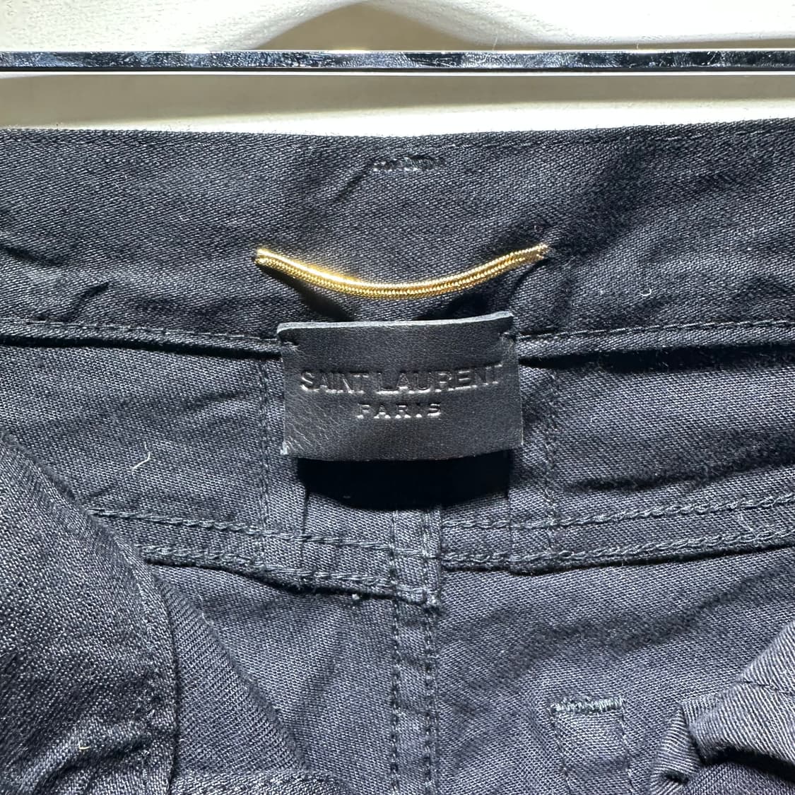 생로랑 검정 진 팬츠 판매합니다 상품이미지5