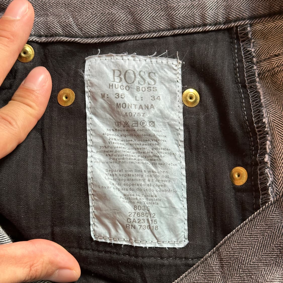 Hugo boss montana viscose pants 상품이미지8