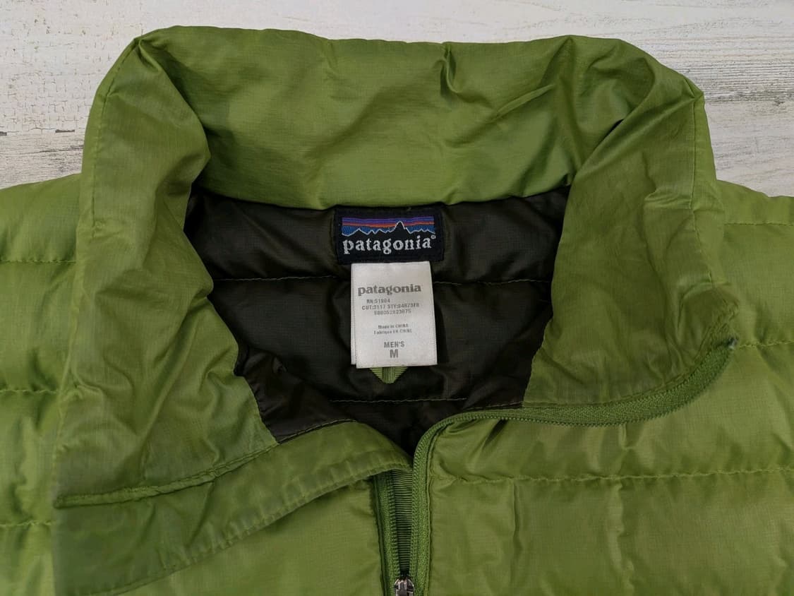 파타고니아 경량패딩 라임 그린 상품이미지5