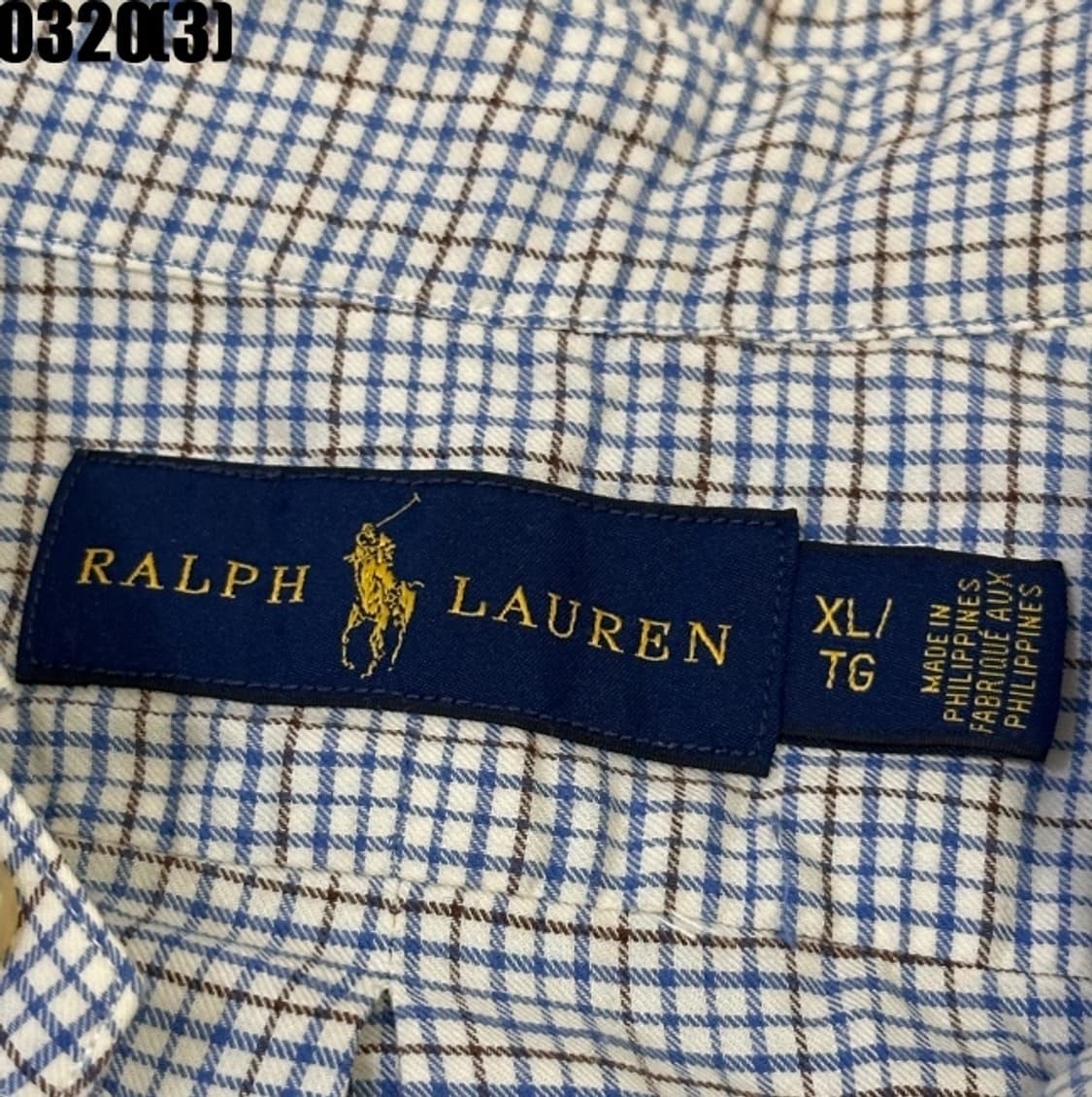 랄프로렌 체크 긴팔 셔츠 상품이미지3