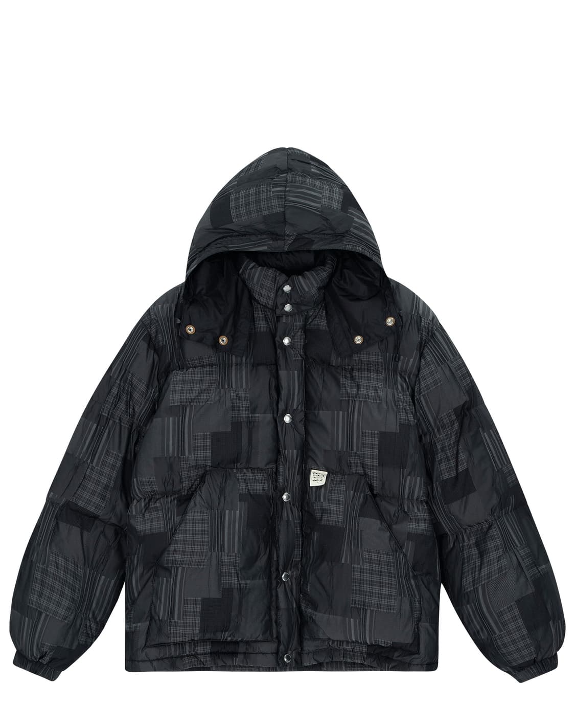 예스아이씨 x인세인개러지 콜라보 다운 자켓 블랙 새상품 상품이미지2