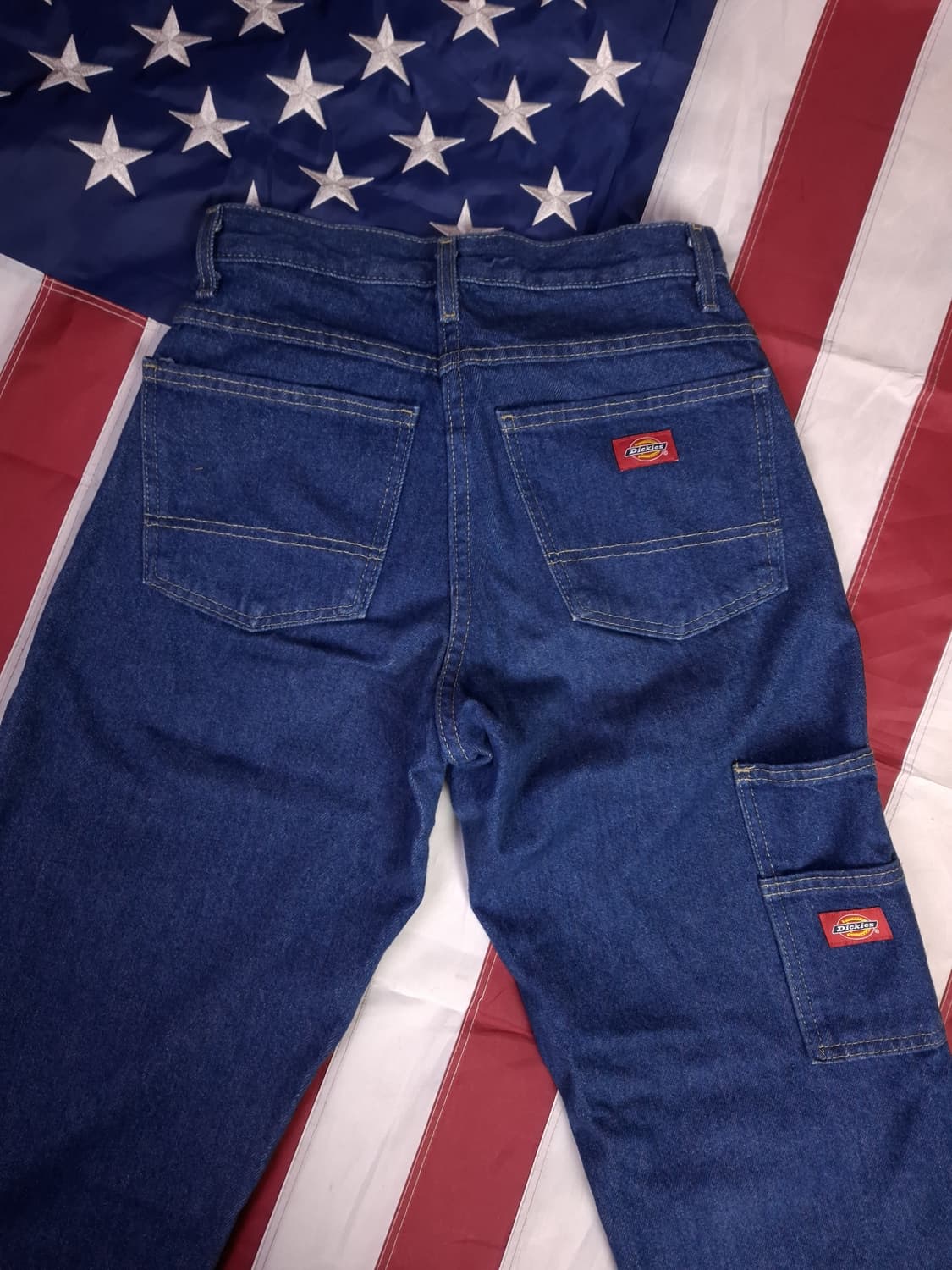 오리지날 디키즈 더블니 카펜터 데님진 상품이미지2