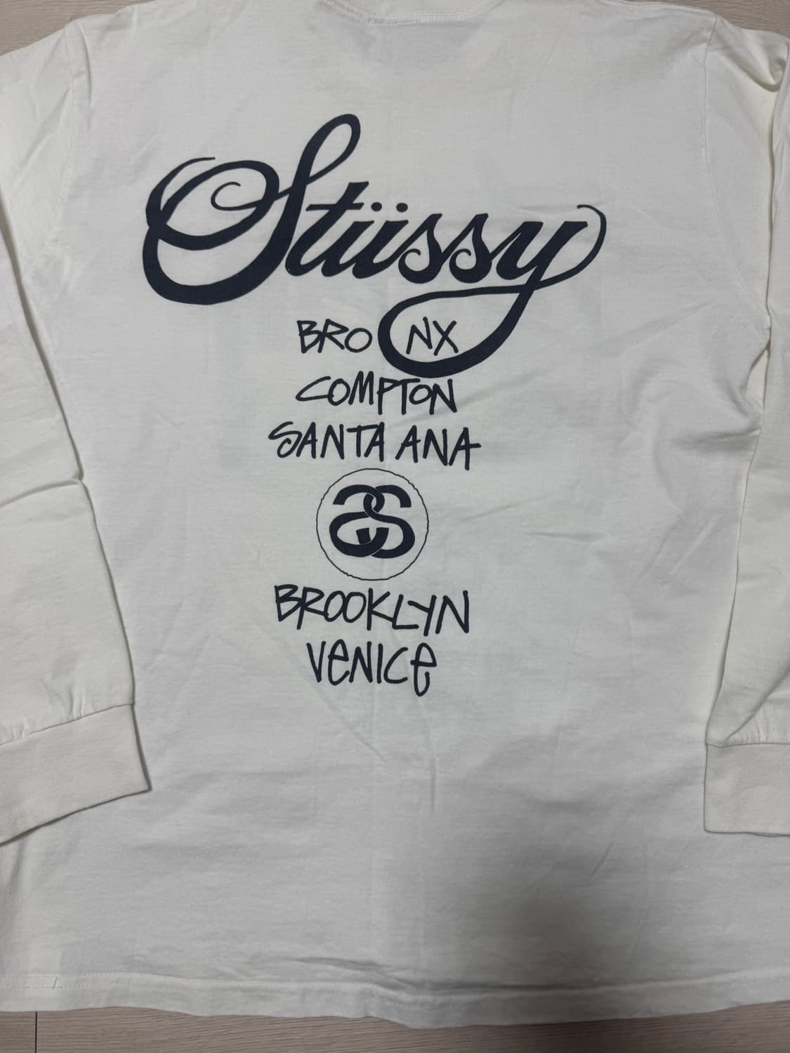 스투시 월두투어 롱슬리브 상품이미지2