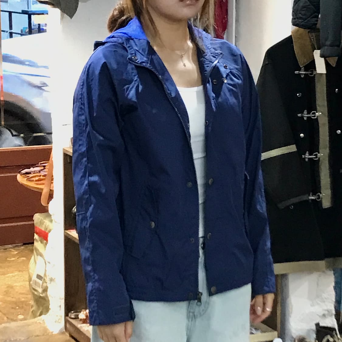 폴로랄프로렌 블루 후드 윈드브레이커 여성 44 55 사이즈  상품이미지6