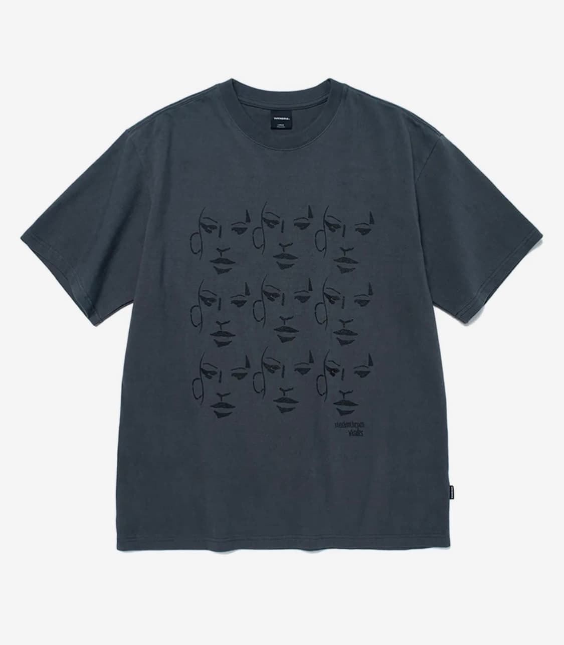 위캔더스 FACE T-SHIRT 반팔티 L 상품이미지1