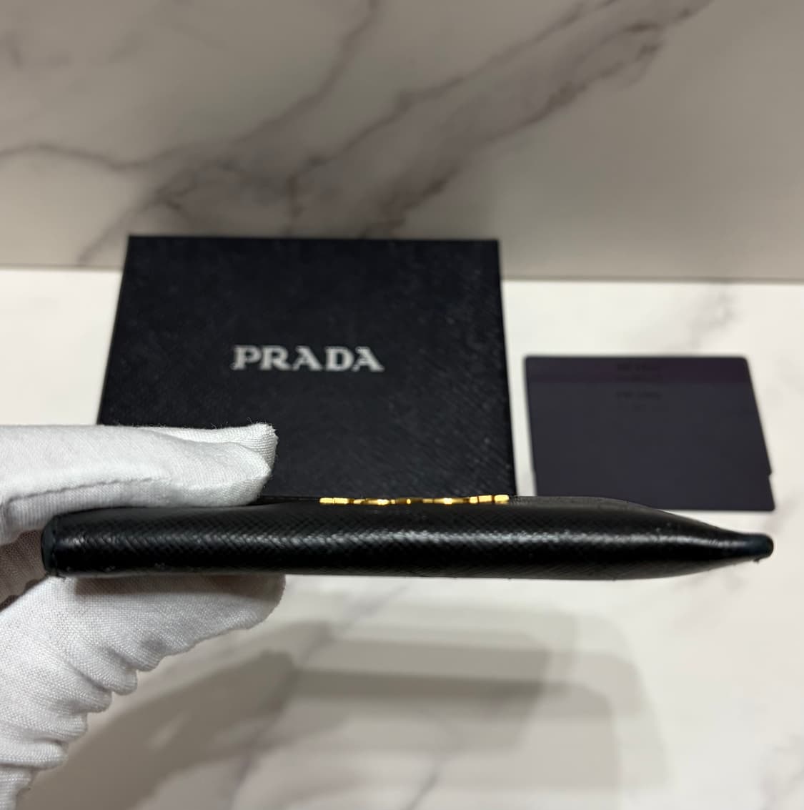 [정품] 프라다 사피아노 지퍼 카드지갑 상품이미지4