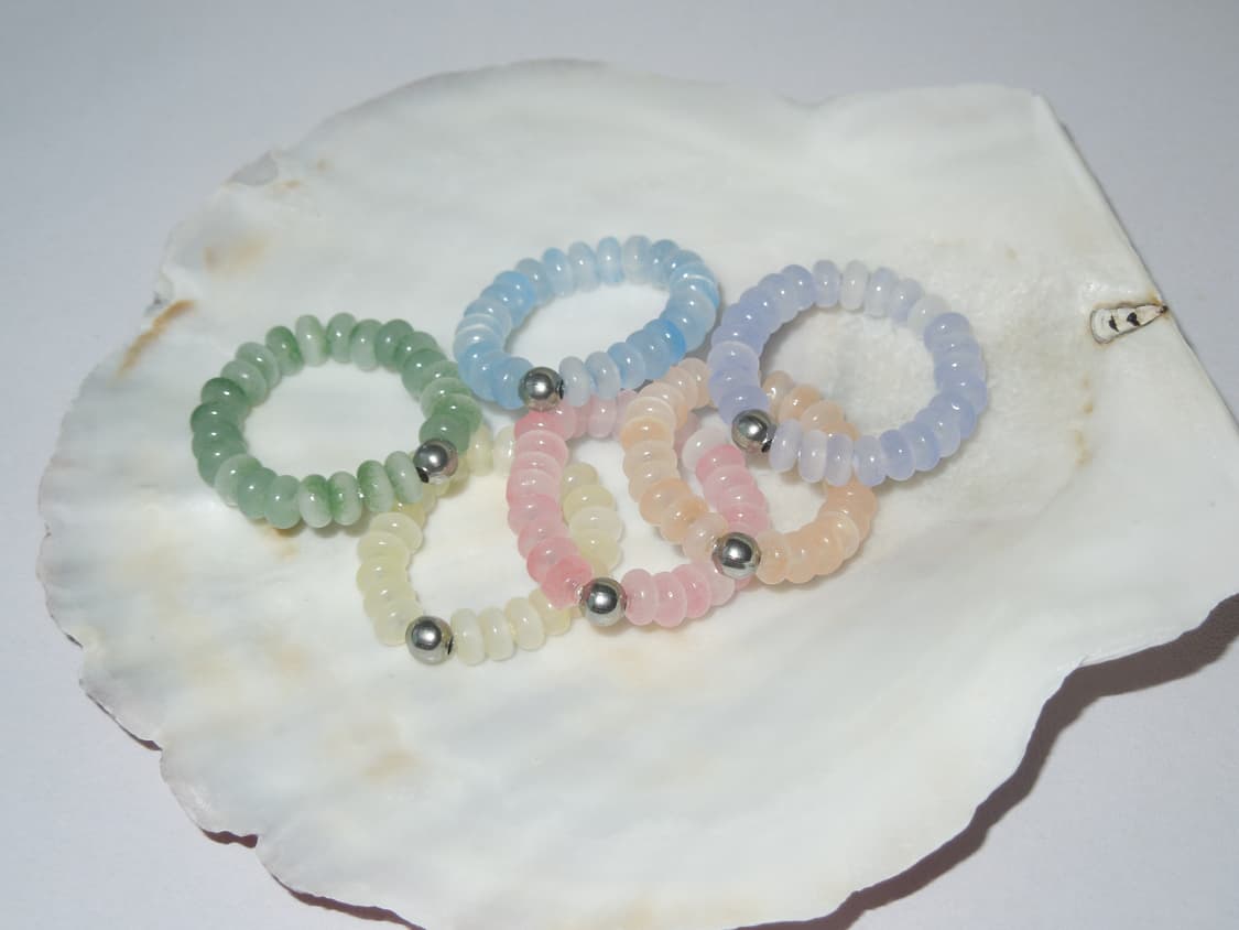 [담슨] 소르베 비즈 반지 Sorbet Bead Ring 상품이미지4