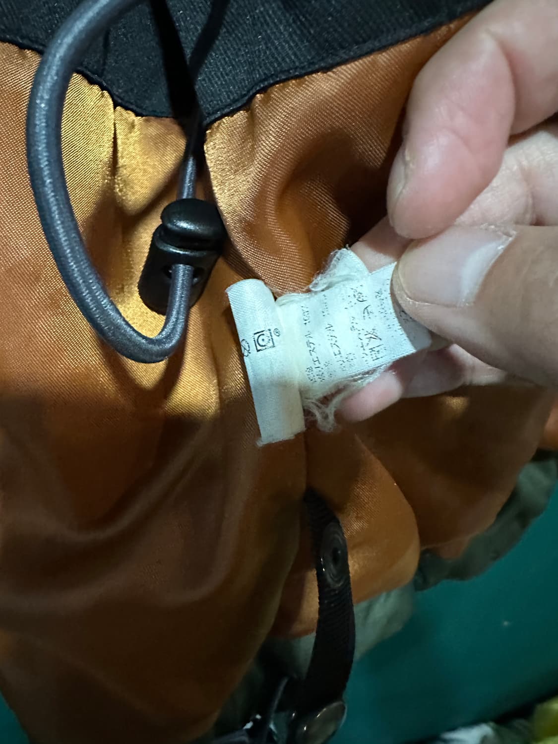갭 오버핏 후드자켓 올리브105 상품이미지5