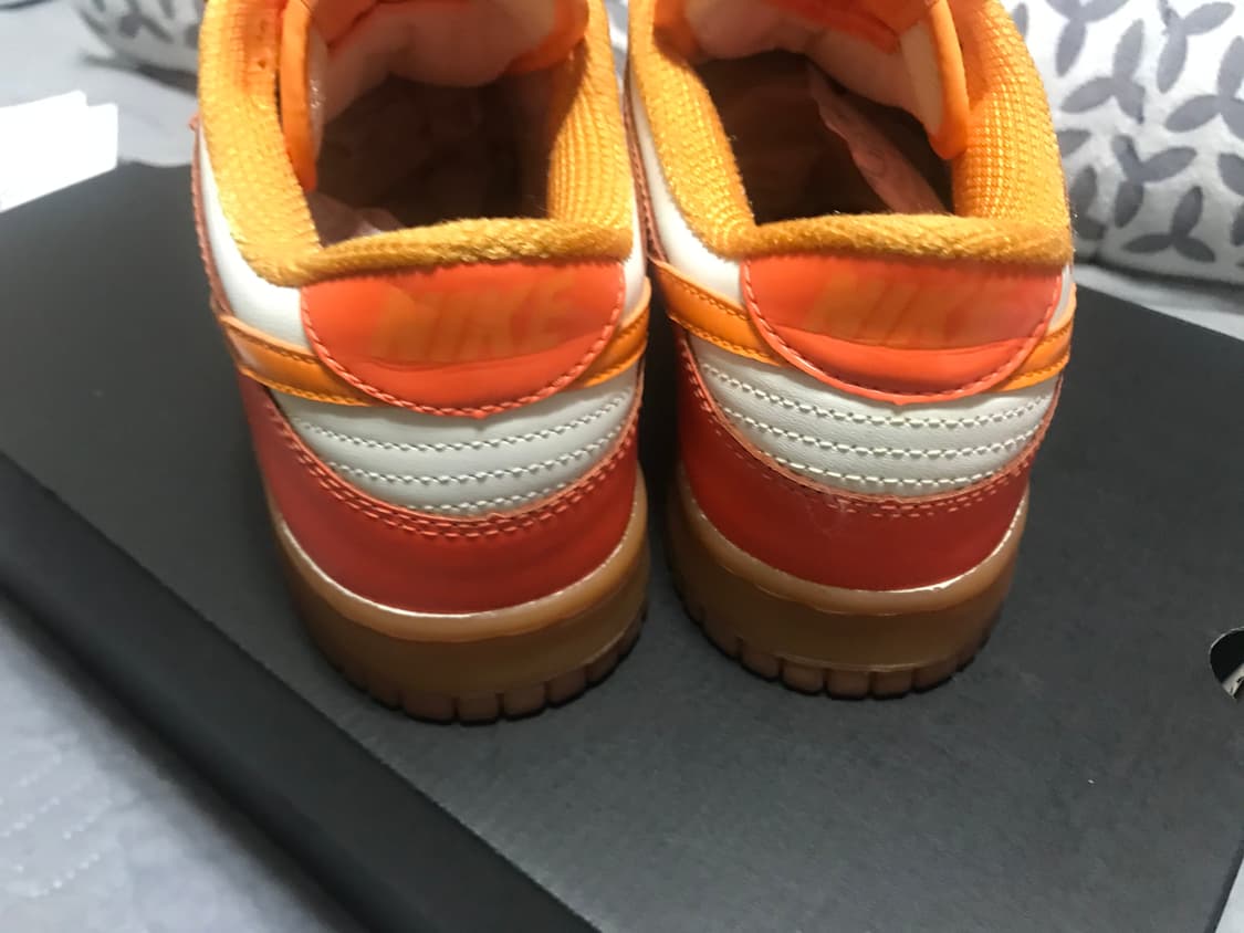 나이키 덩크 로우 오렌지 블레이즈 245사이즈 상품이미지3