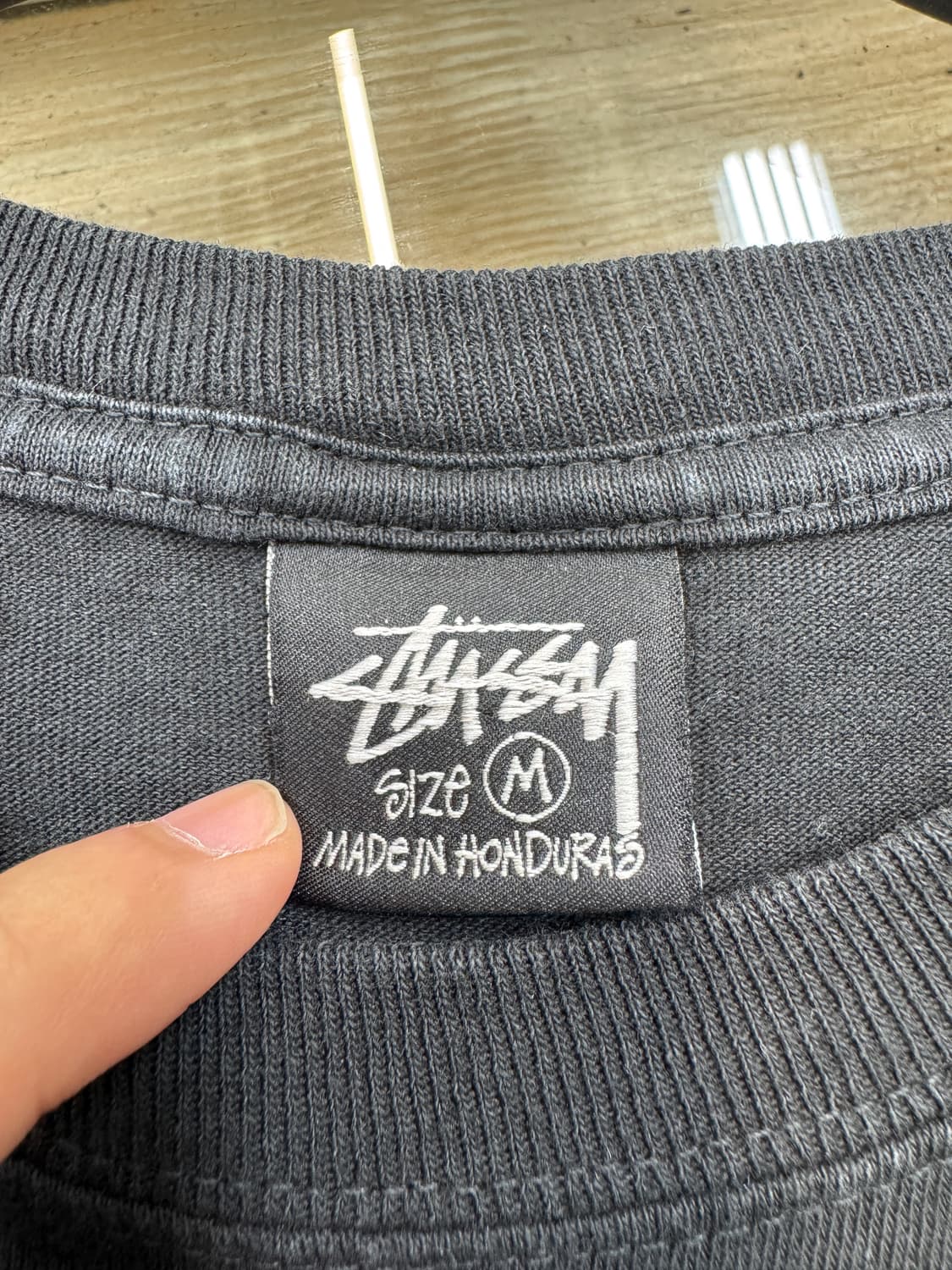 스투시 베이직 로고 티셔츠 상품이미지5