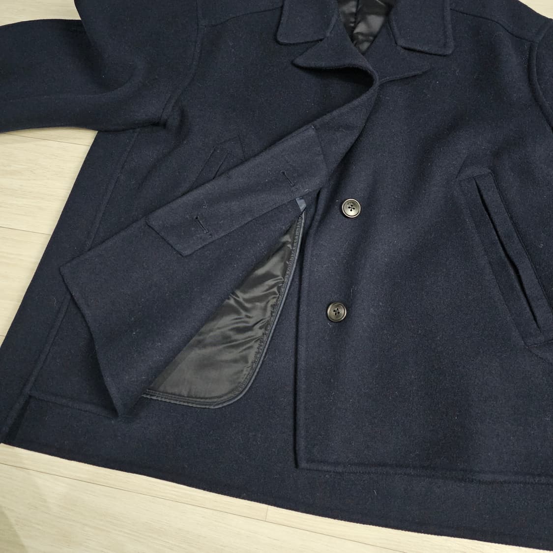 유니클로x질샌더 +J 오버사이즈 울자켓 L 상품이미지5