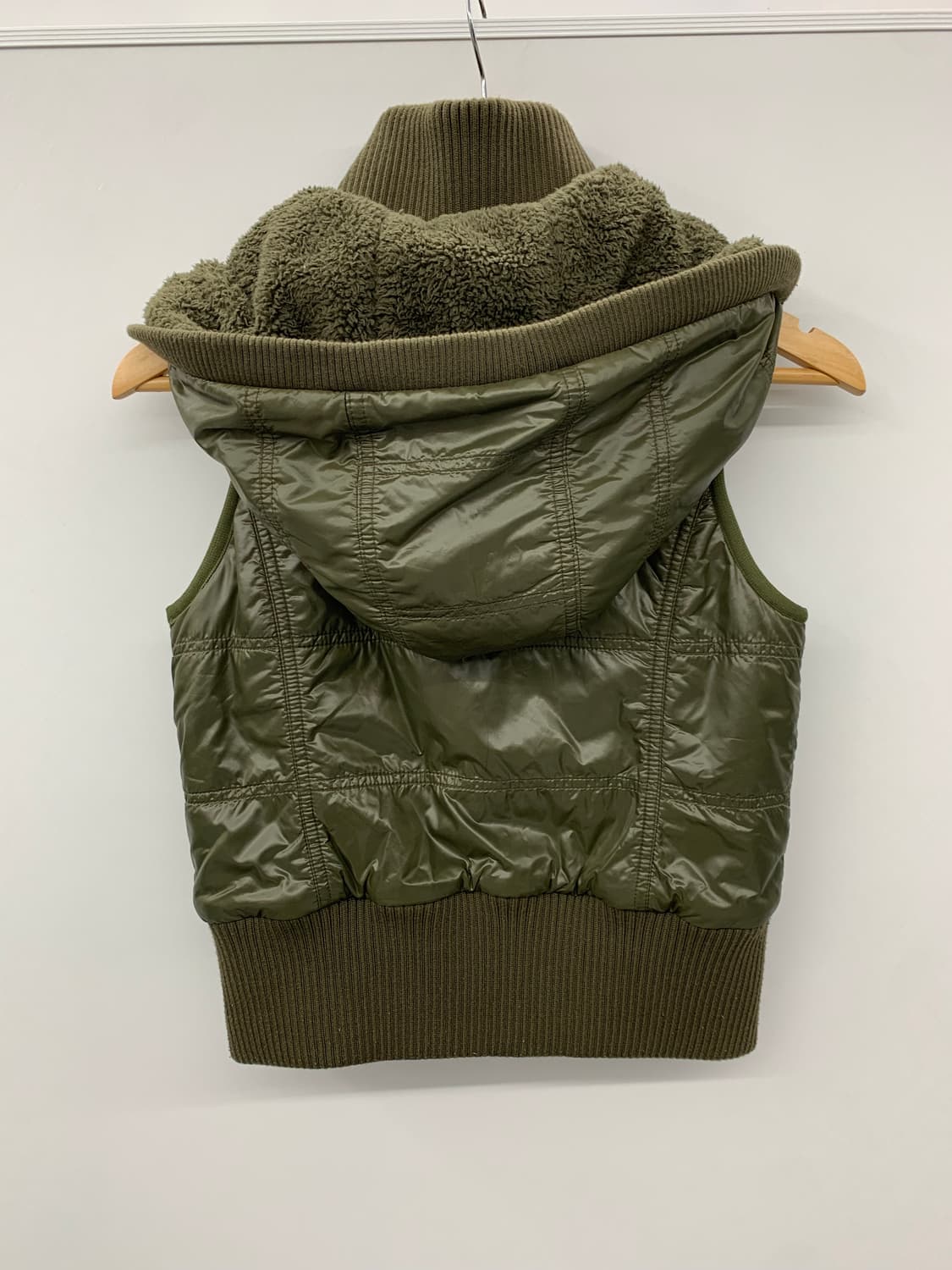 버버리 블루라벨 y2k 리버시블 다운 베스트  상품이미지9