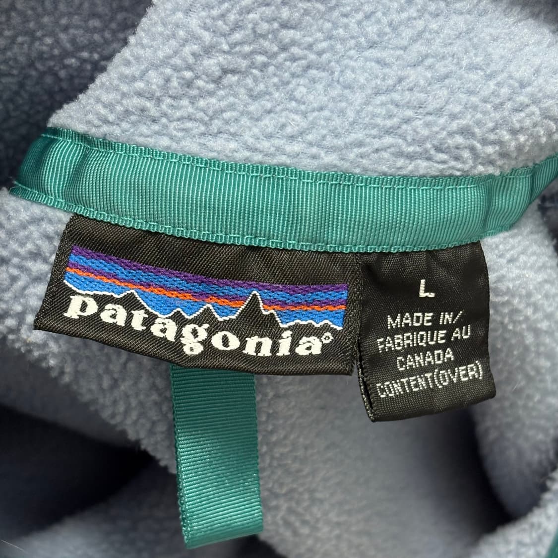 🇨🇦 90s 파타고니아 신칠라 스카이블루 상품이미지2