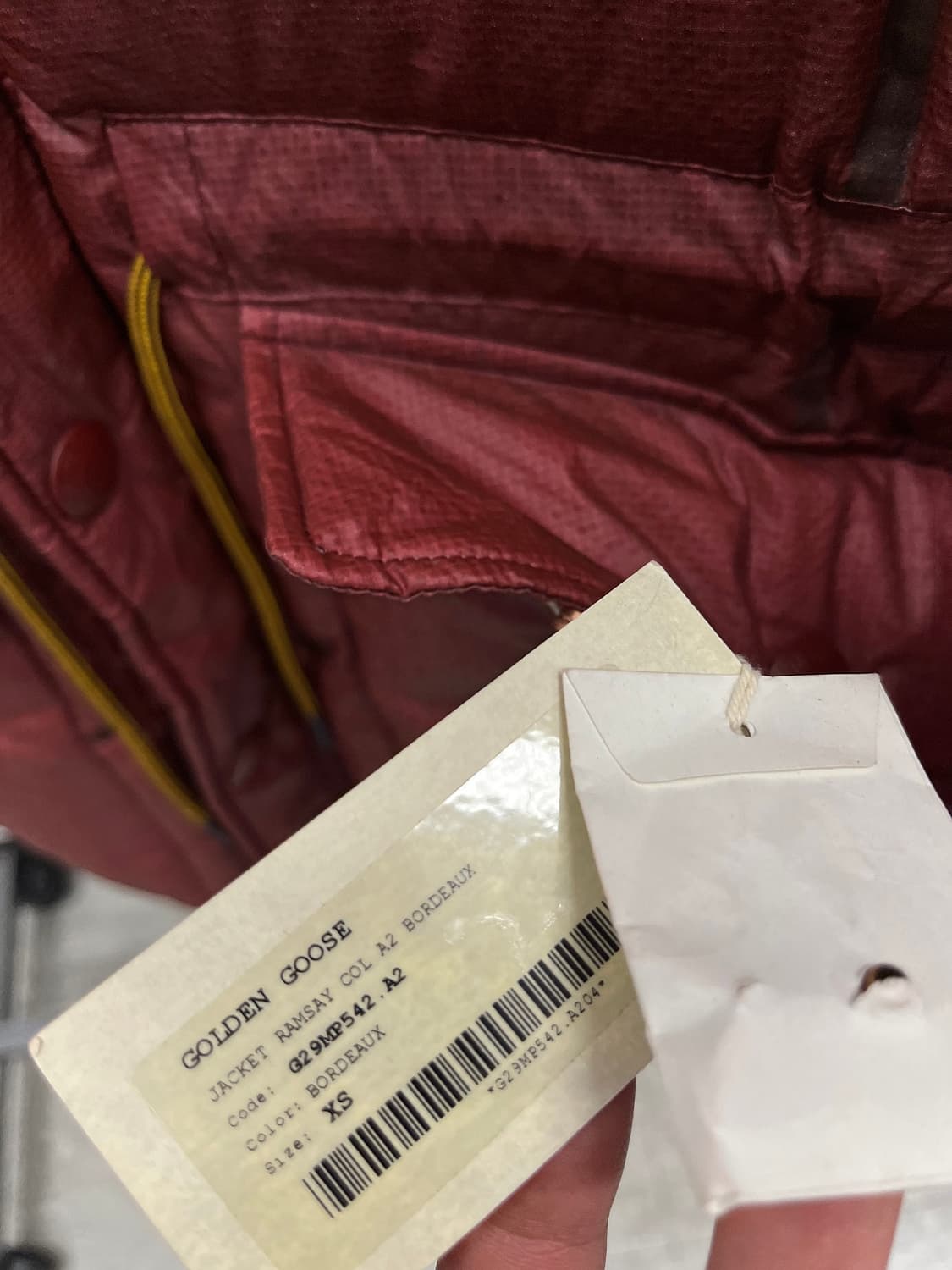 95-100) 골든구스 나일론 스트링 다운패딩 상품이미지5