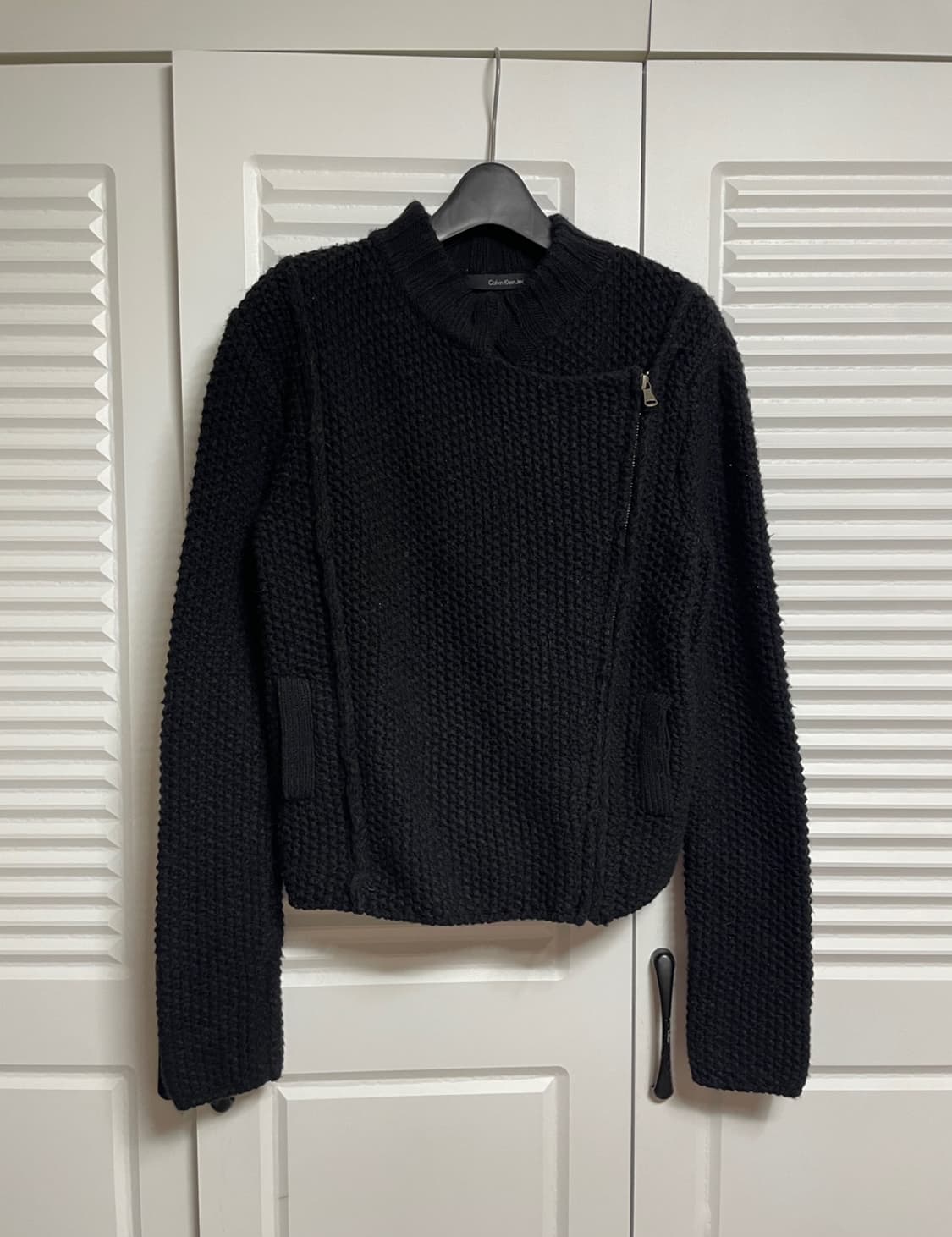 캘빈클라인 니트 집업 상품이미지1