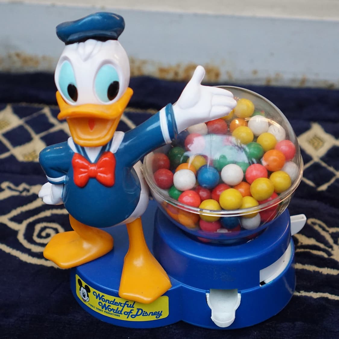 빈티지 소품 1980s 디즈니 도널드덕 검볼머신 상품이미지1