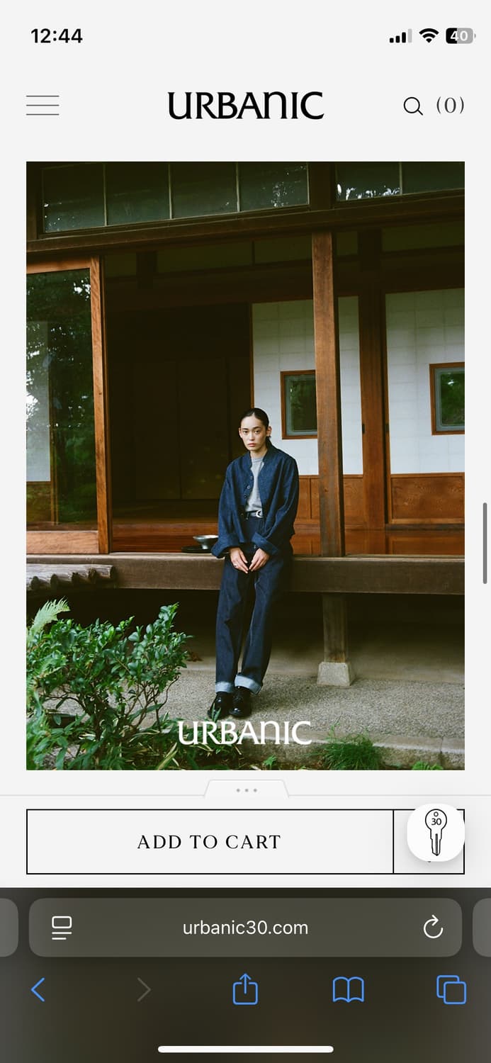 urbanic30 얼바닉30 아나토미카 돌먼 자켓 상품이미지3