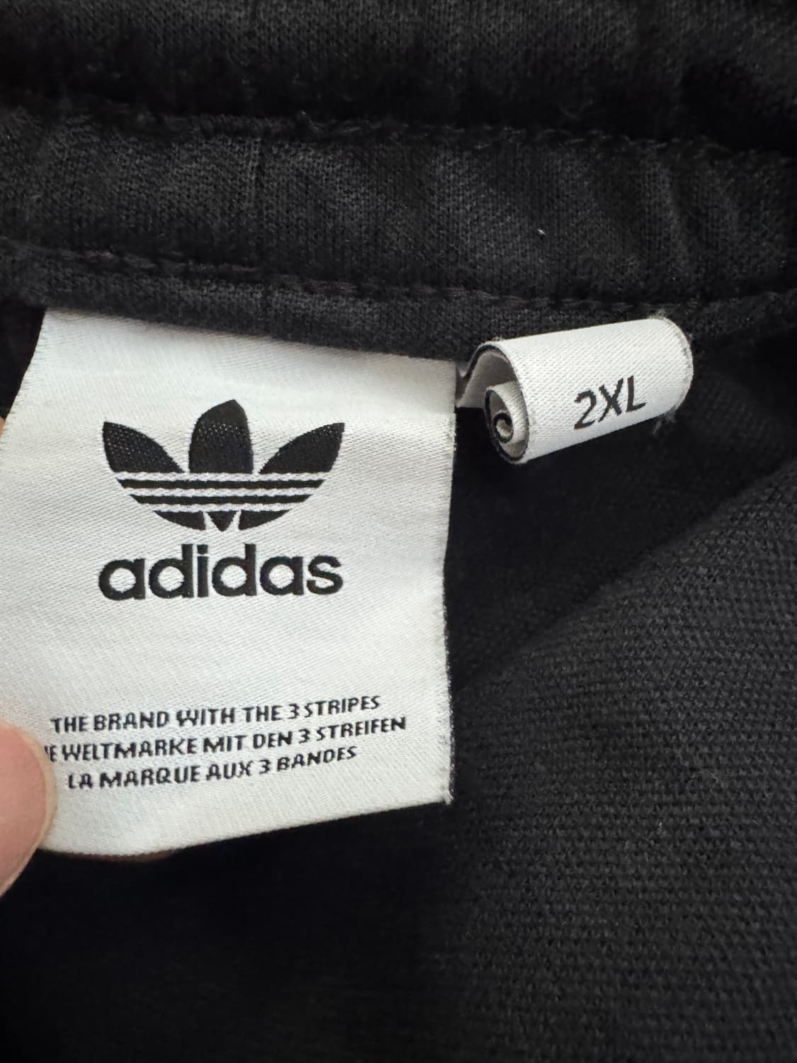 아디다스 베켄바우어 삼선 트랙팬츠 2XL 33인치 블랙 상품이미지3