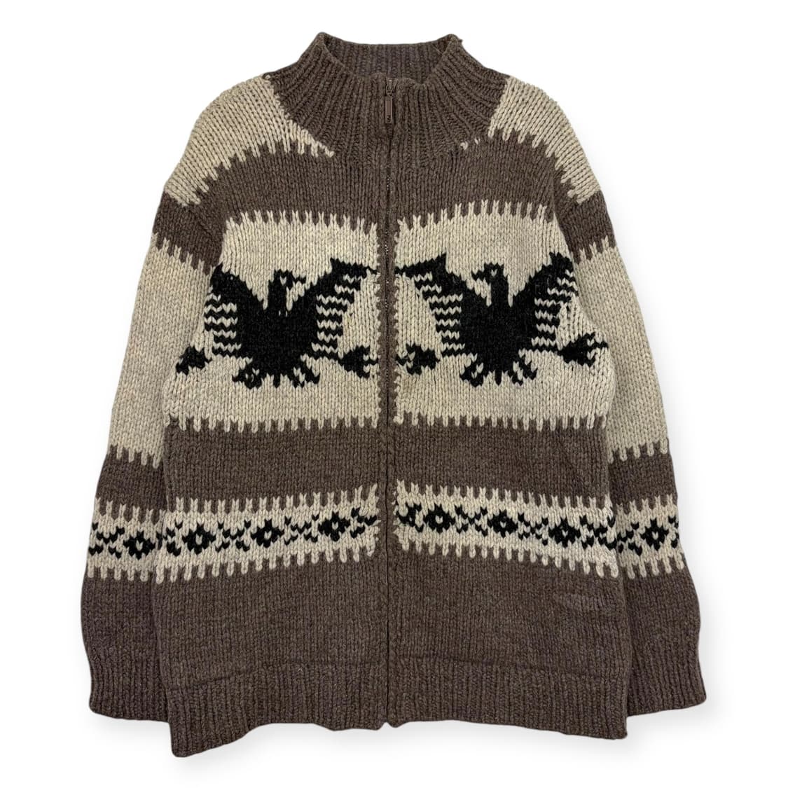 글로벌워크 코위찬 스타일 니트 집업 가디건 자켓 상품이미지1