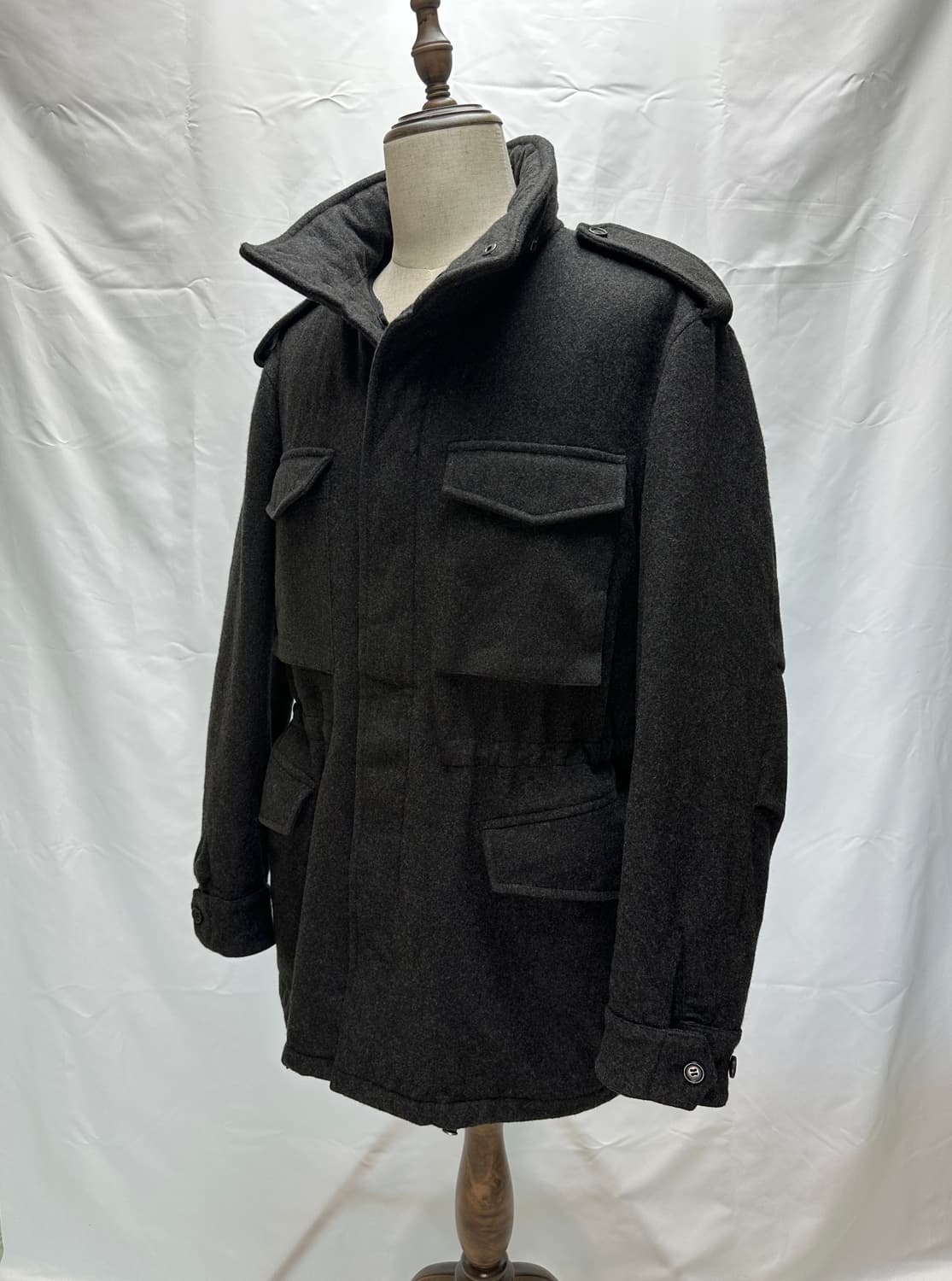 랄프로렌 퍼플라벨 울캐시미어 M65 코트 자켓 XL(105~110) 판매 상품이미지1