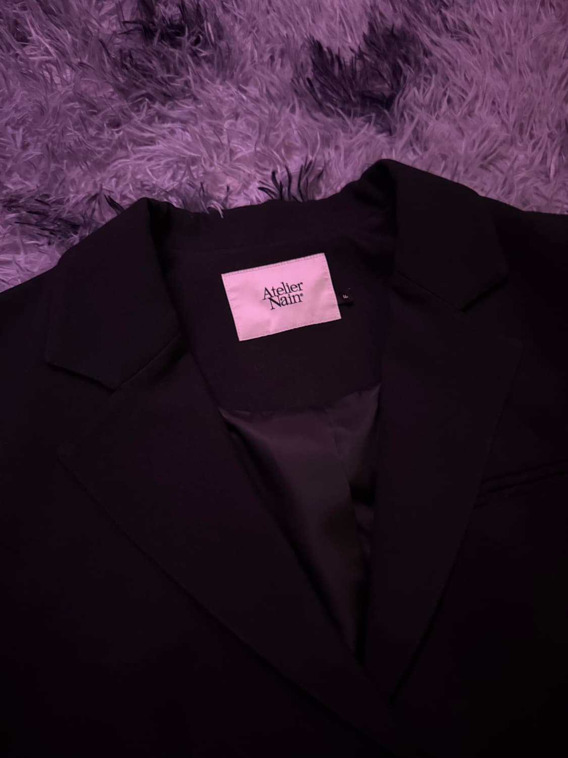 ( F ) Classic Black Tailored Blazer 상품이미지2