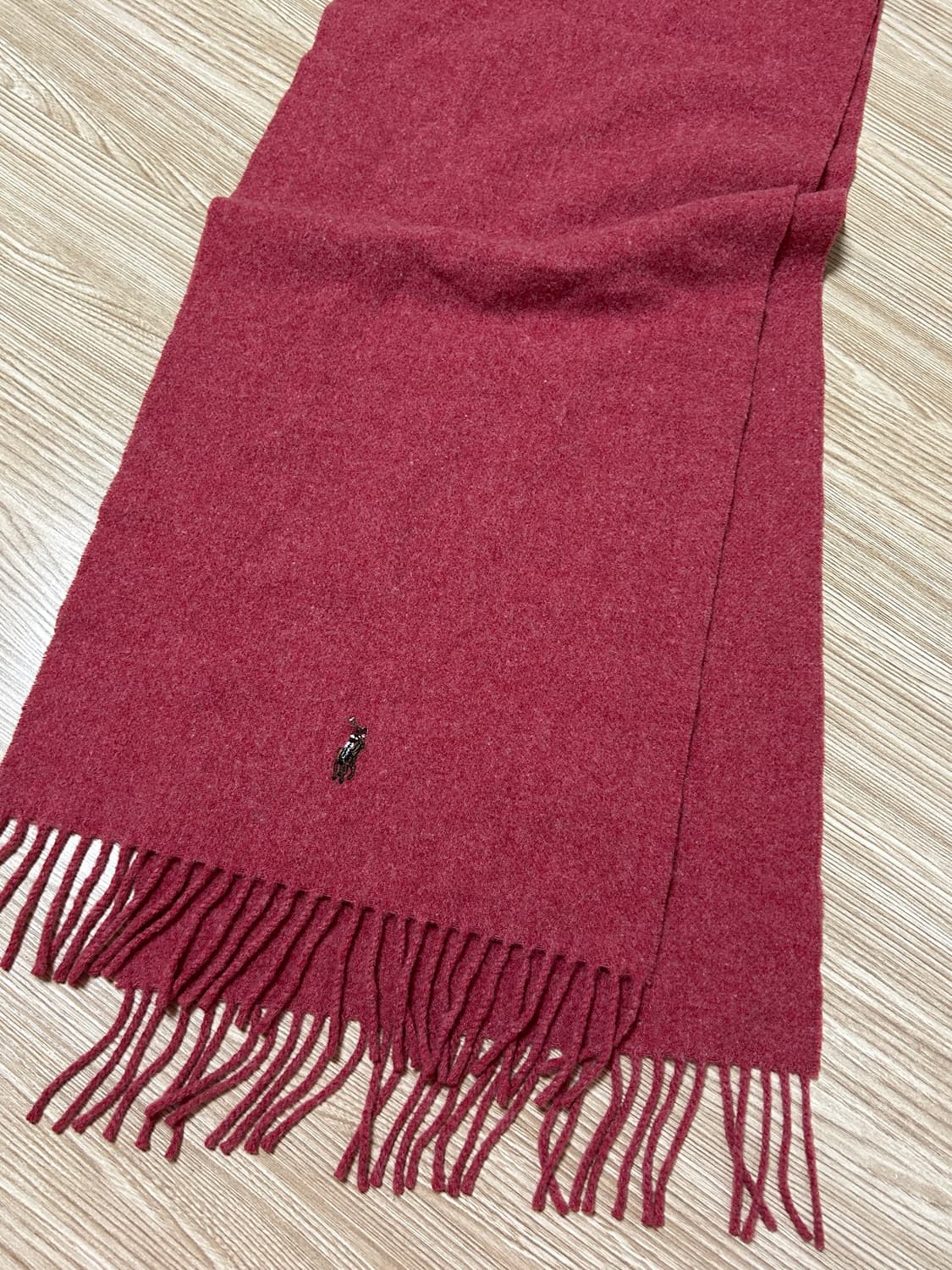 폴로 랄프로렌 울 머플러 핑크 상품이미지3