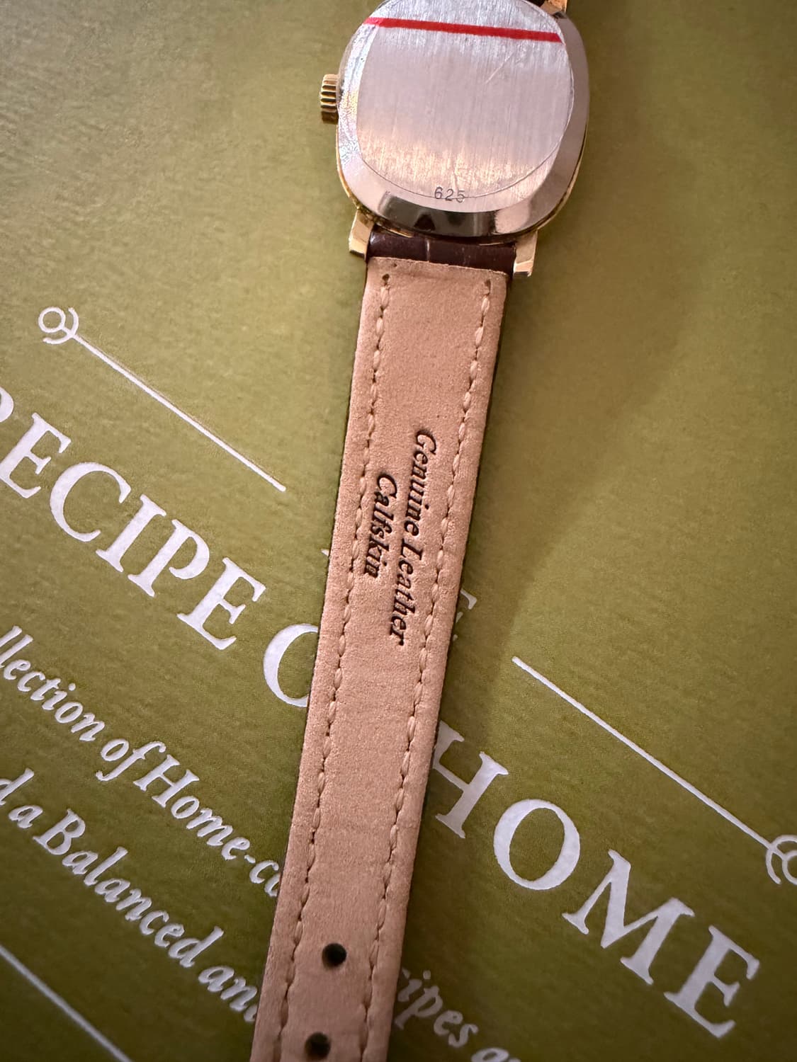 수동 드빌 여성용 가죽시계 상품이미지6