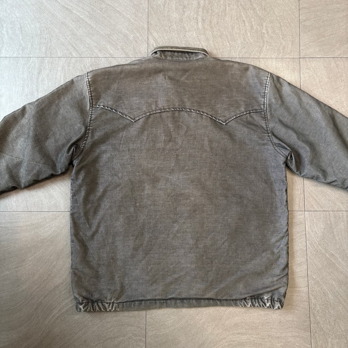 울리치 그레이 코듀로이 썬페이딩 자켓 상품이미지10