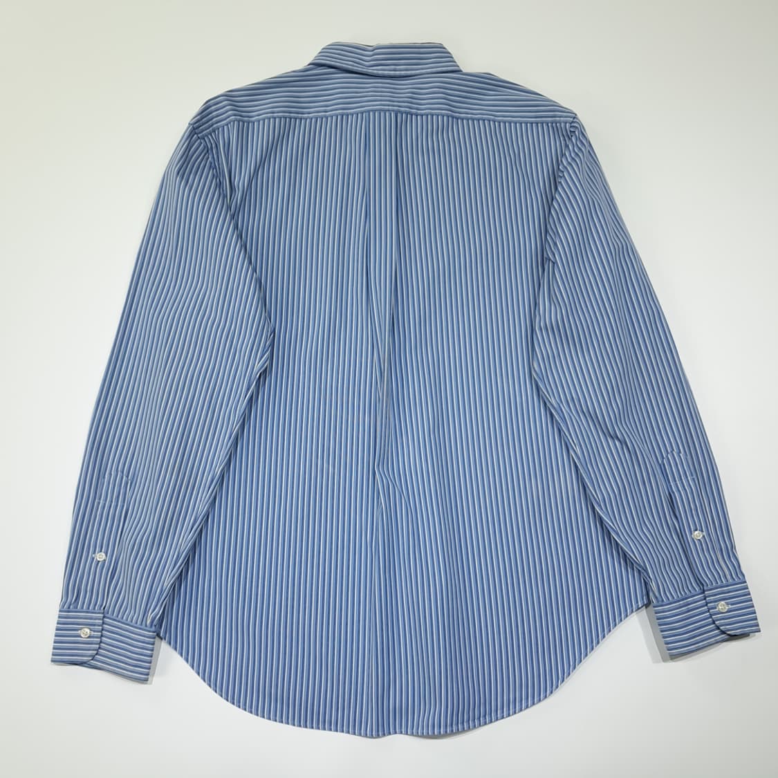 CL796 L 폴로 00s 블루 스트라이프 버튼다운 셔츠 남방 상품이미지6