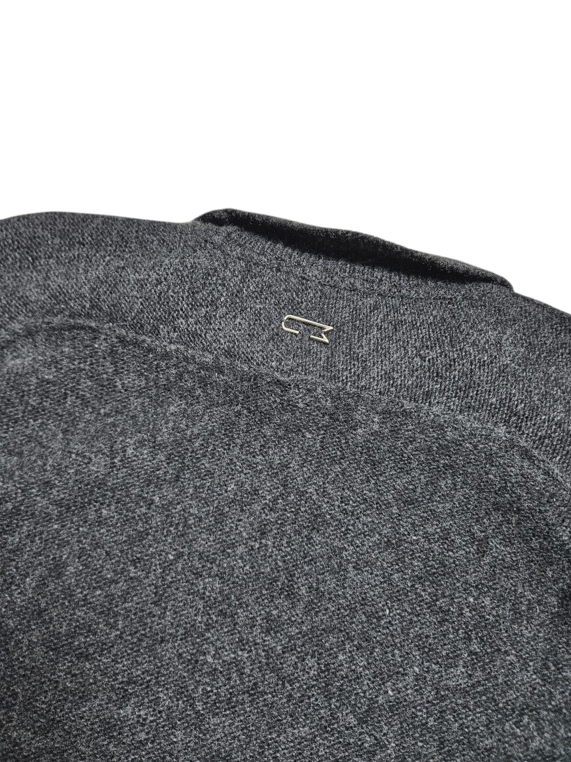 우마뭉 크루넥 울니트 차콜 상품이미지3