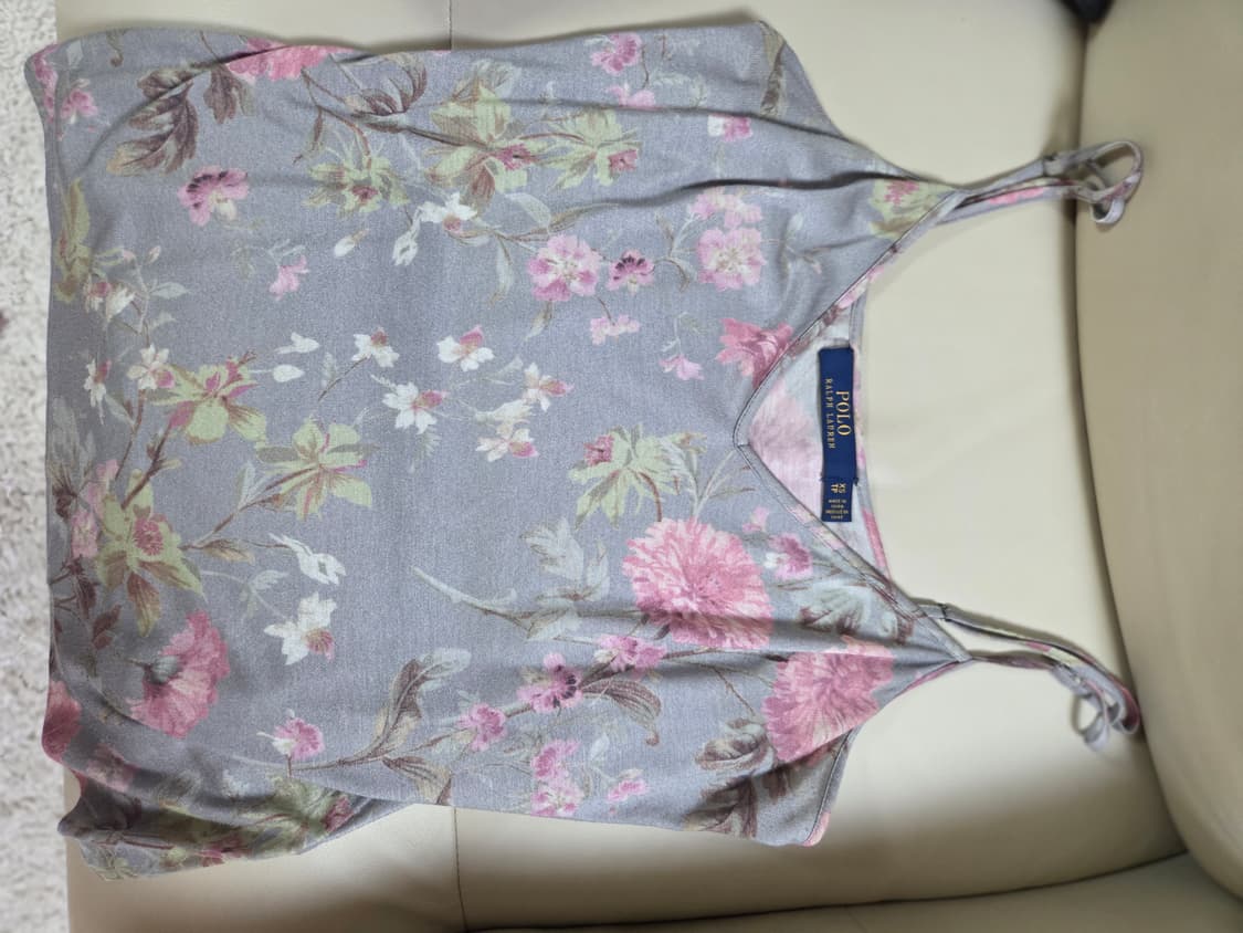 폴로 플로랄 블라우스 상품이미지4