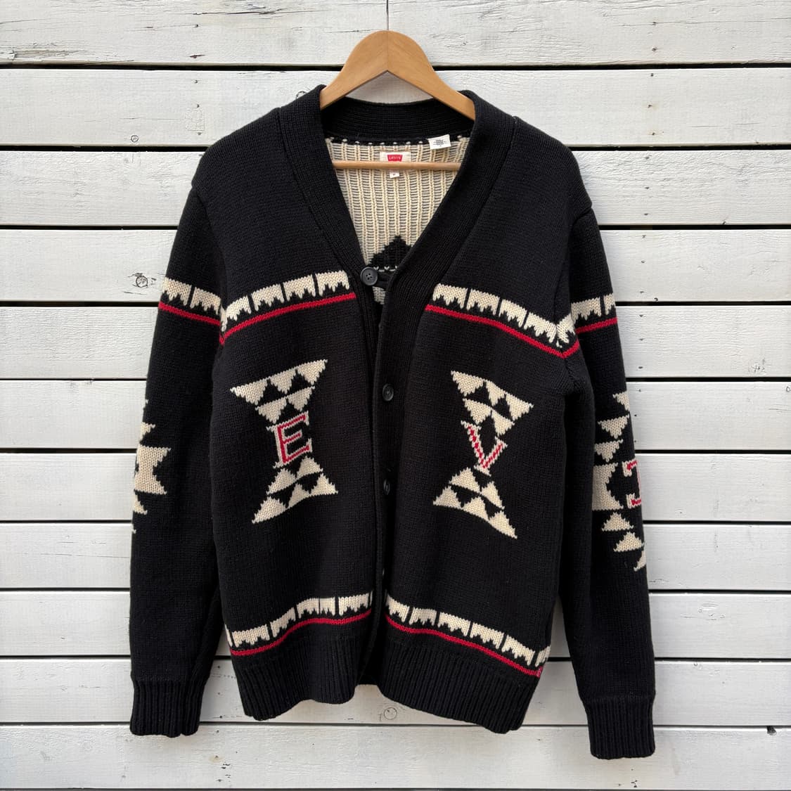 Levi’s 리바이스 양모 울 코위찬 가디건 상품이미지1