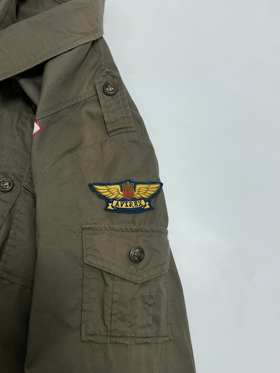 아비렉스 avirex 와펜 밀리터리 셔츠 상품이미지4