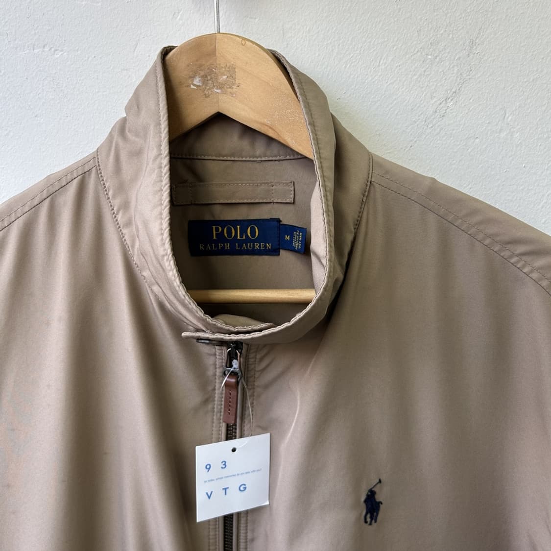 15951 - 폴로 랄프로렌 베이지 바라쿠타 블루종 자켓 상품이미지4