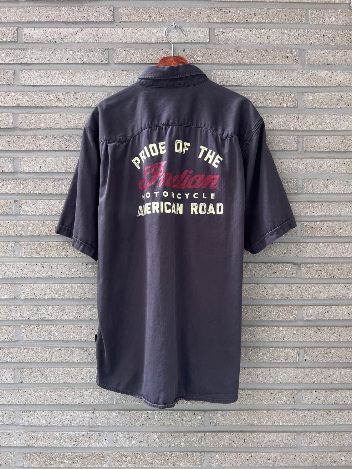 [L]Indian Motorcycle 인디안 모터사이클 스펠아웃 워크셔츠 상품이미지2