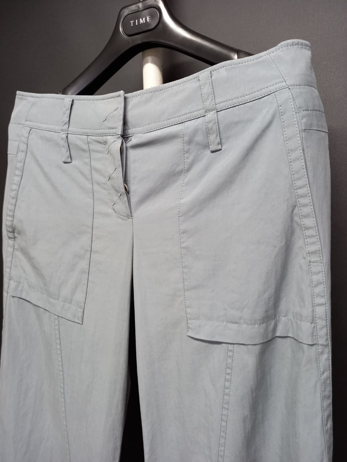 타임 춘하추 밑단 셔링 일자팬츠 28.29 상품이미지4