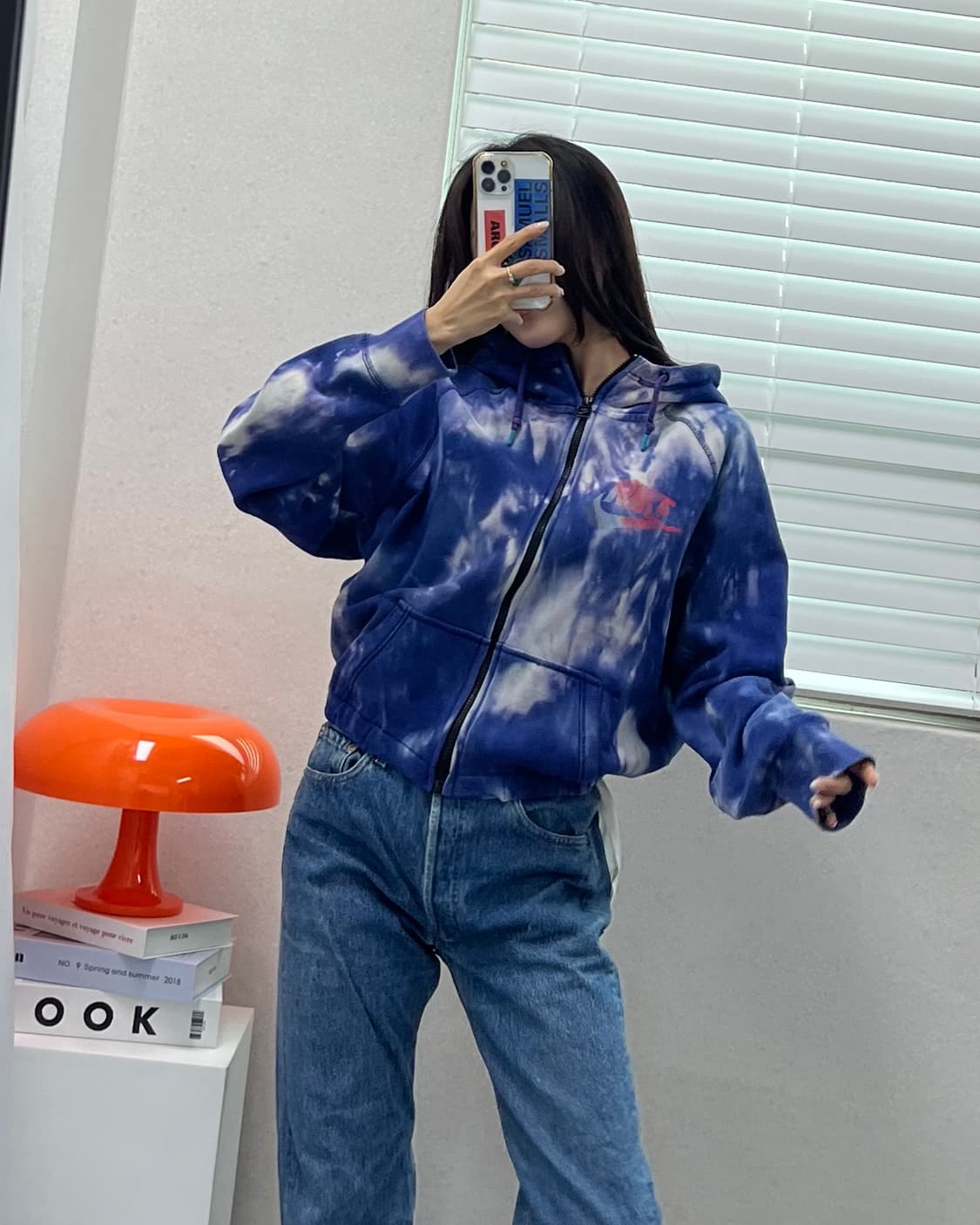 (WOMEN)나이키 크롭 후드집업-M1401 상품이미지9