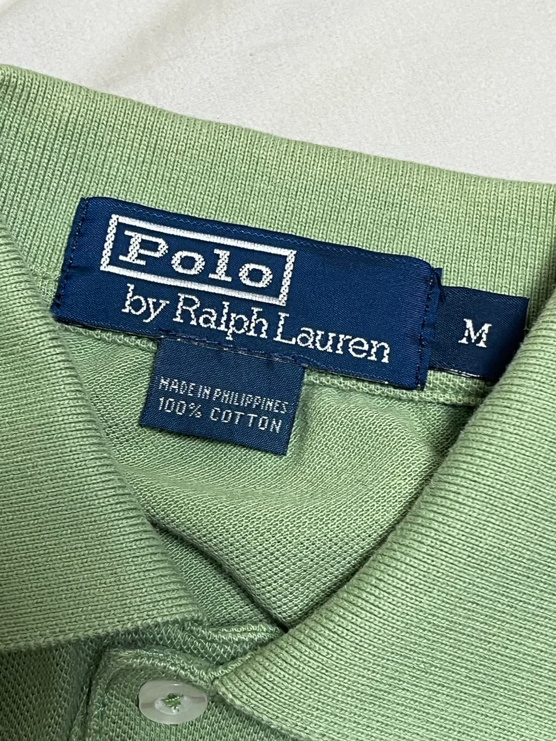 폴로 랄프로렌 빅포니 카라티 폴로셔츠 아보카도 M 상품이미지3