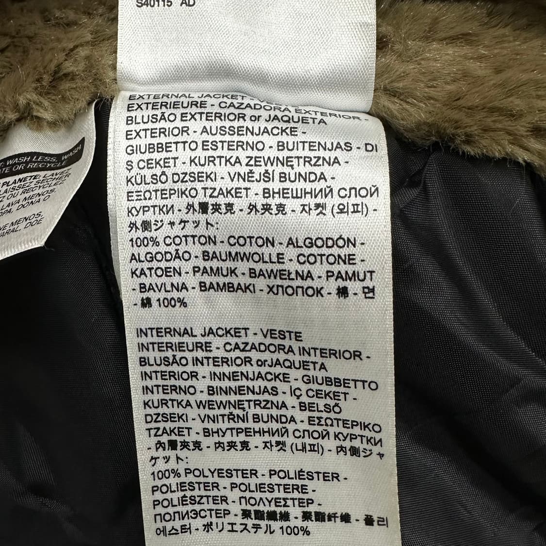 Lev’is fishtail denim parka 상품이미지8